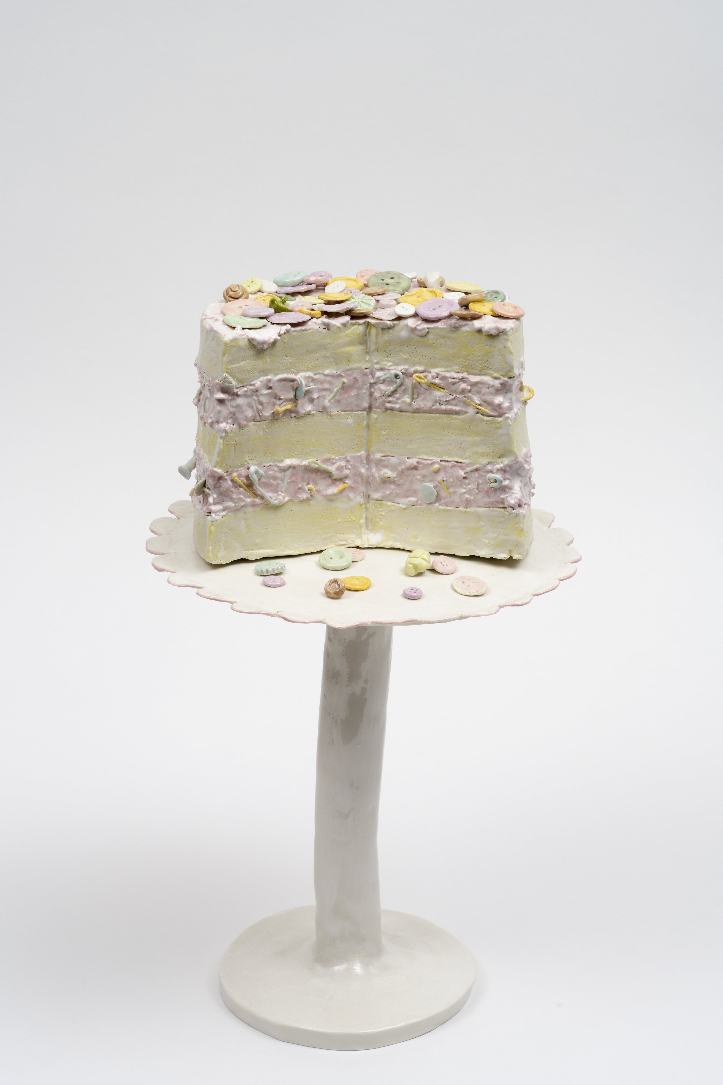 Monica Banks, Succor , glazed English porcelain, 13 3/4” x 9”