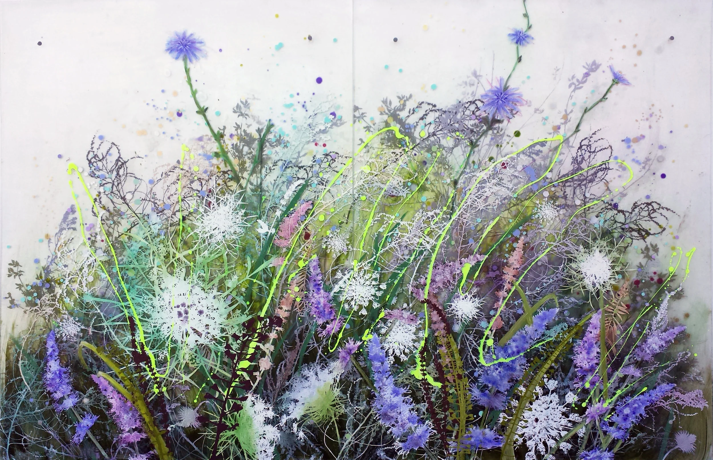 Backroads Oil and silkscreen on acrylic sheet 45x68 inches.jpg