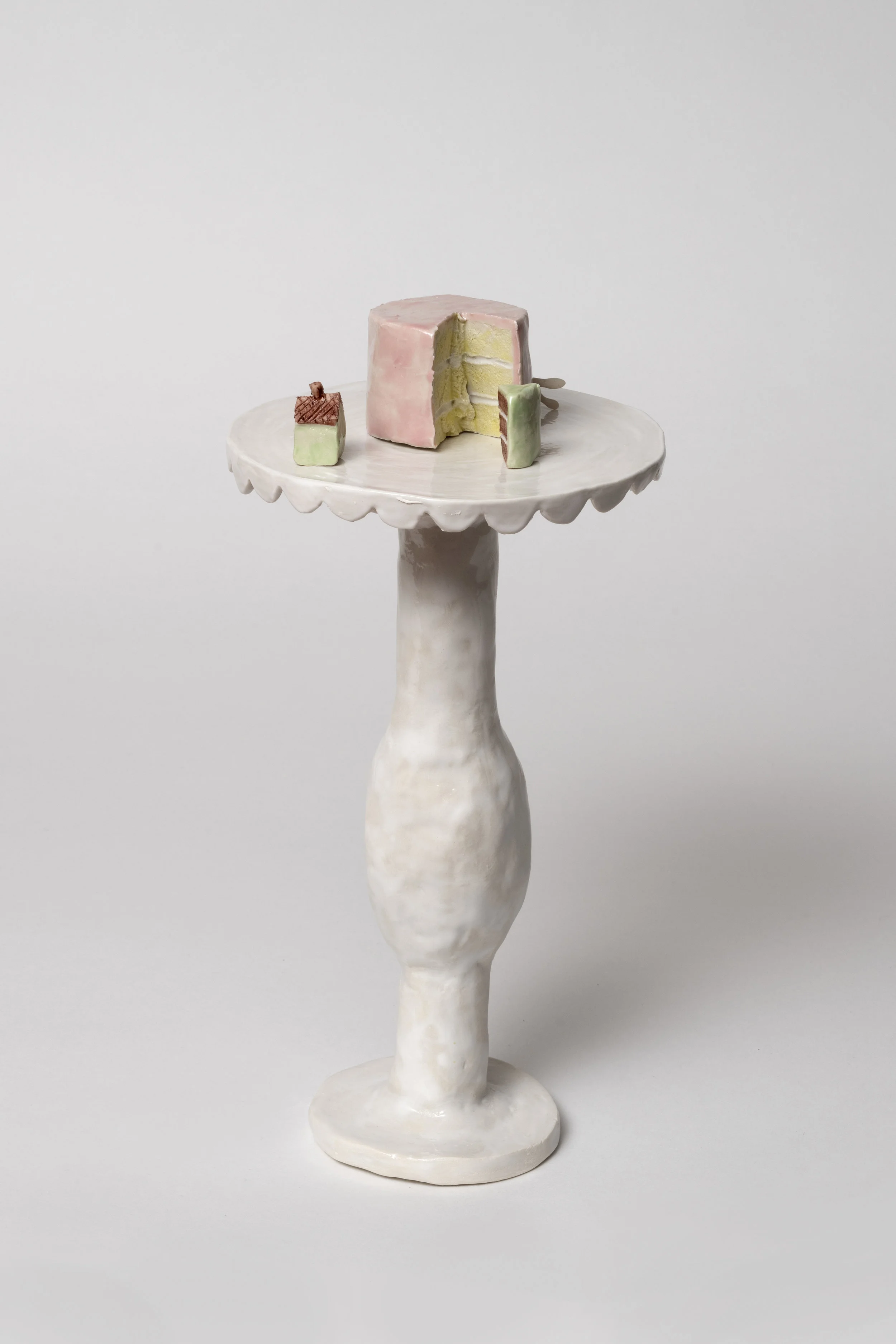 Reified , glazed English Porcelain, 11” x 5.75”