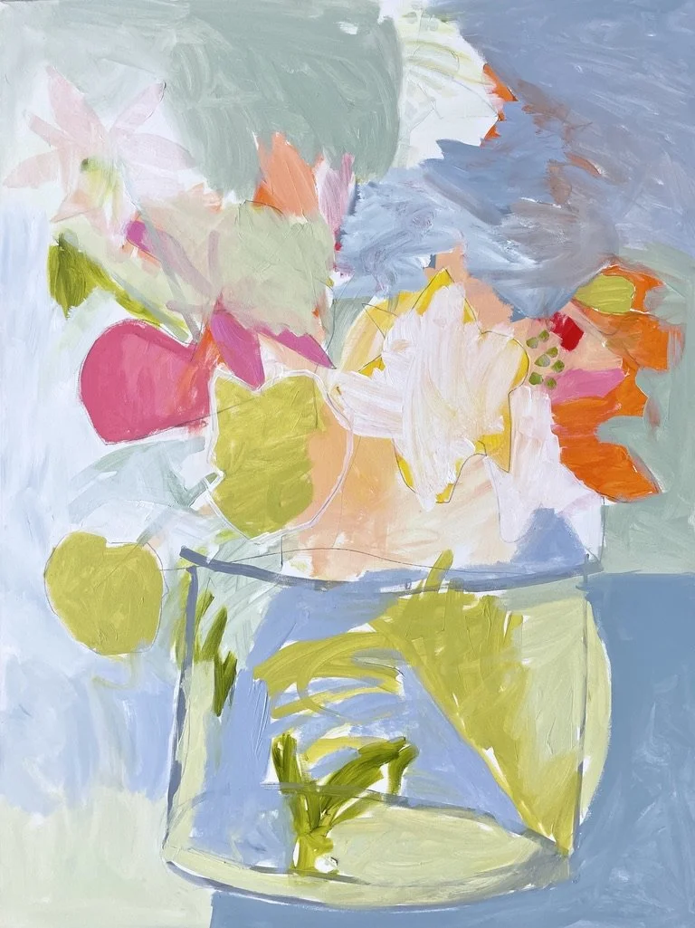  Allison Meyler,  Not a Bunch of Flowers , 48" x 36", $3,500 