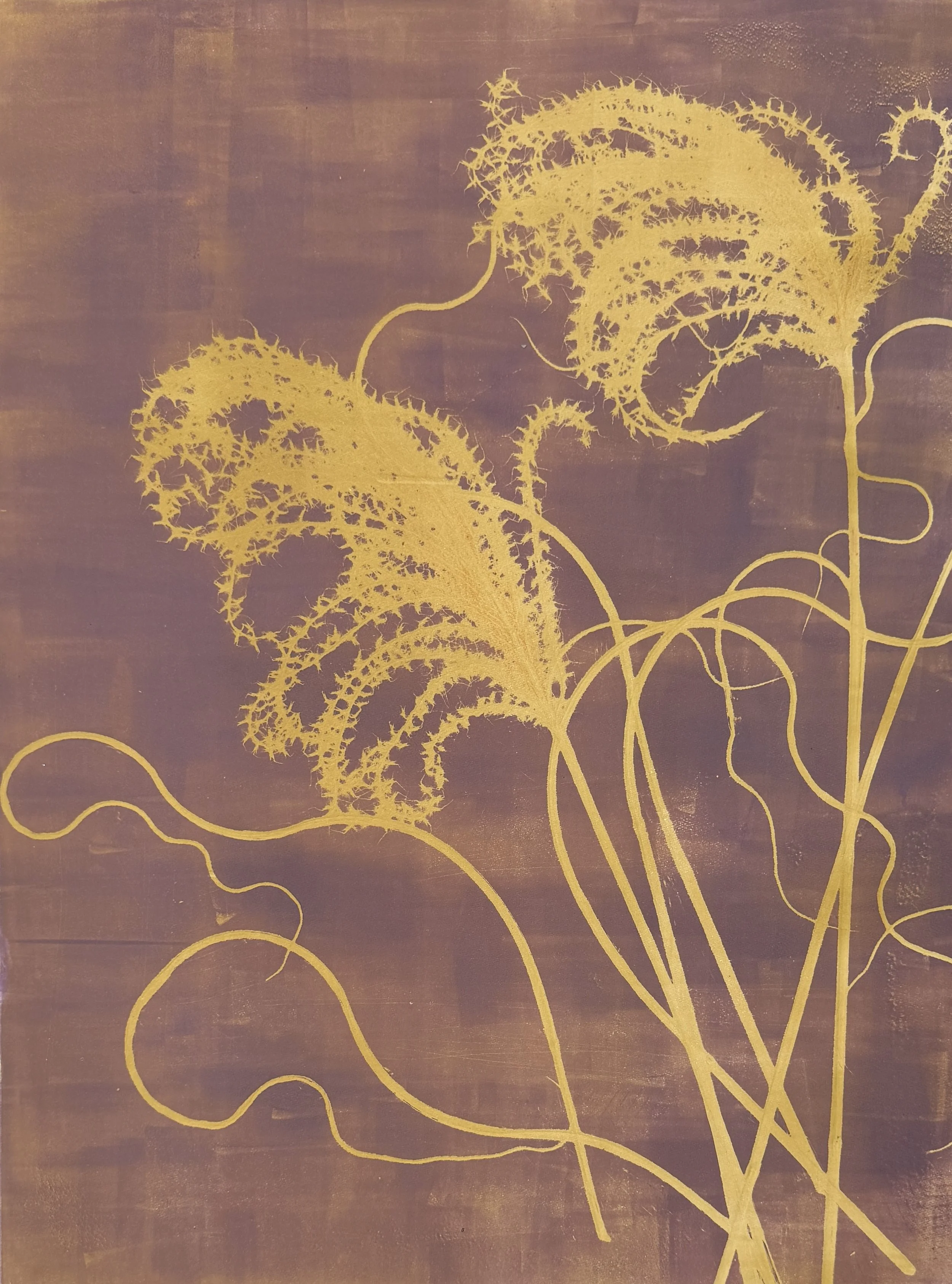  Stephanie Joyce,  Nature’s Poem XXII , monoprint on Hahnemühle paper, 23.5” x 17.5” image, 31” x 22” paper size, $1,500.00 unframed, $2,200.00 framed 