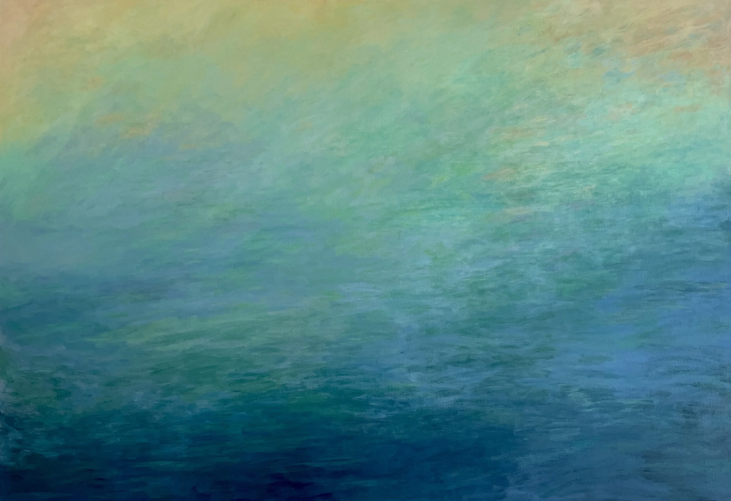 Barbara Thomas, Glade, oil on linen, 54%22 x 78%22, $12,000,w.JPG