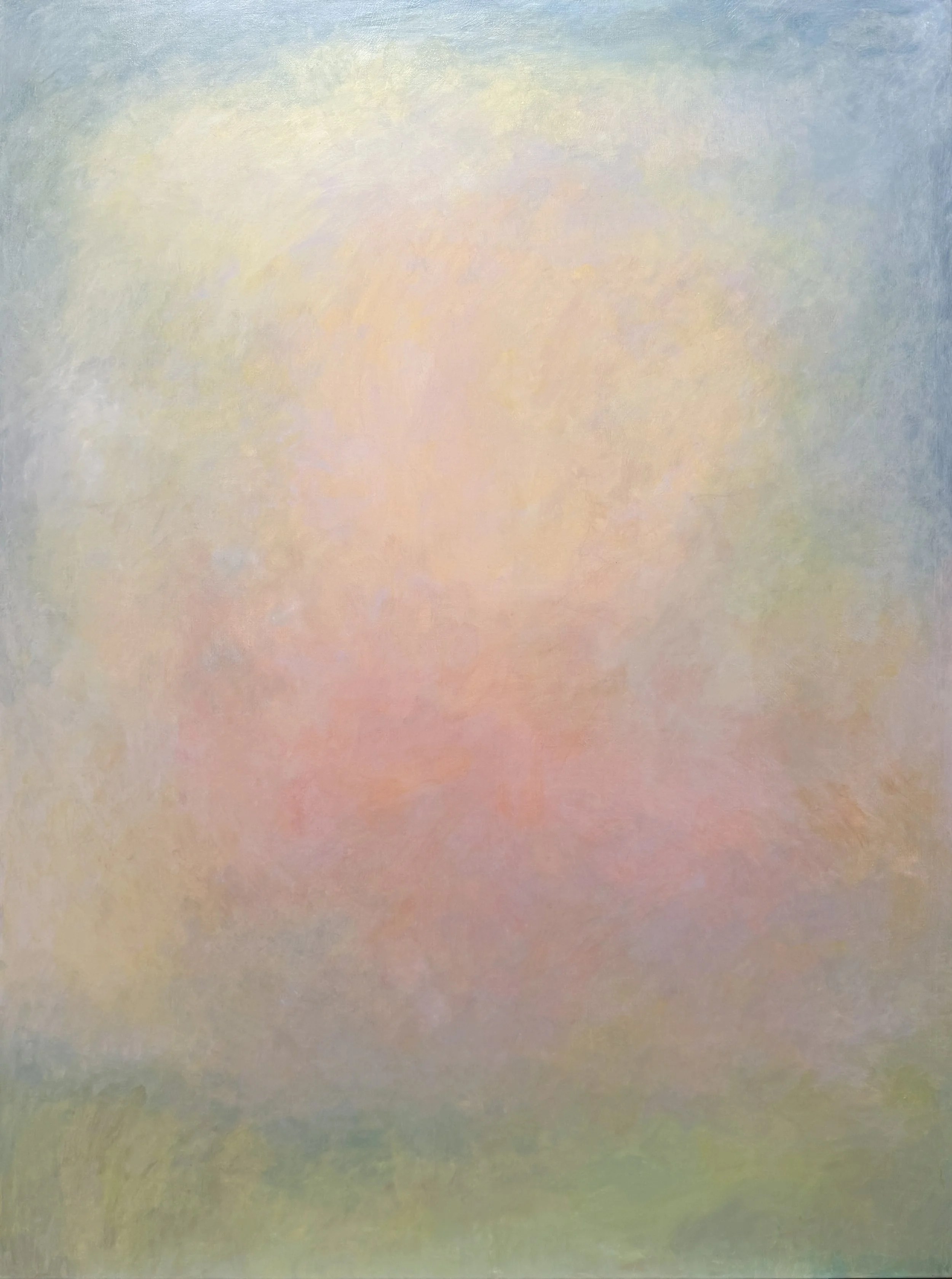  Barbara Thomas,  Springlight , oil on canvas, 71" x 53", $10,800 