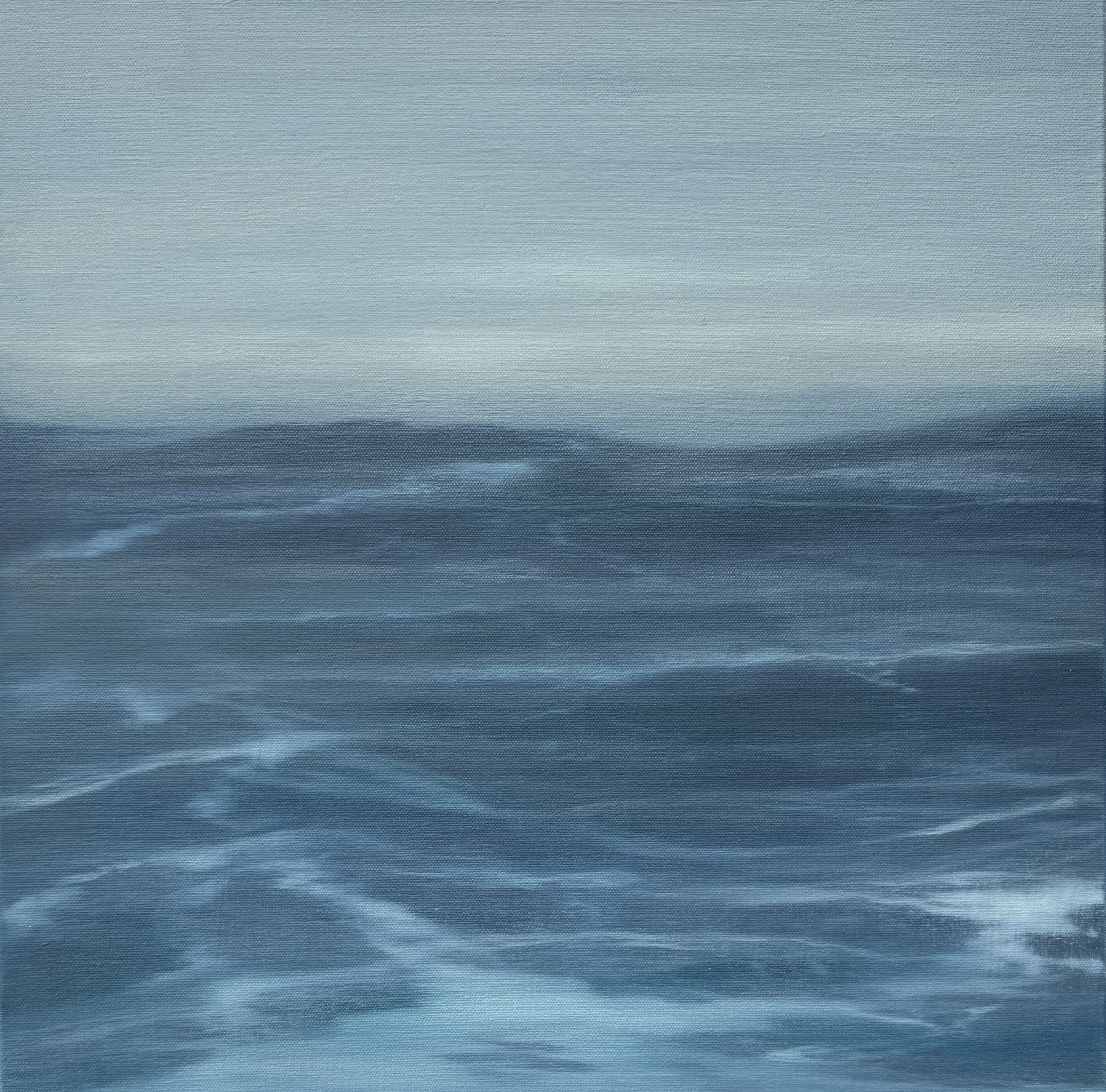  James Johansen,  Received , oil on canvas, 20" x 20", $2,400 