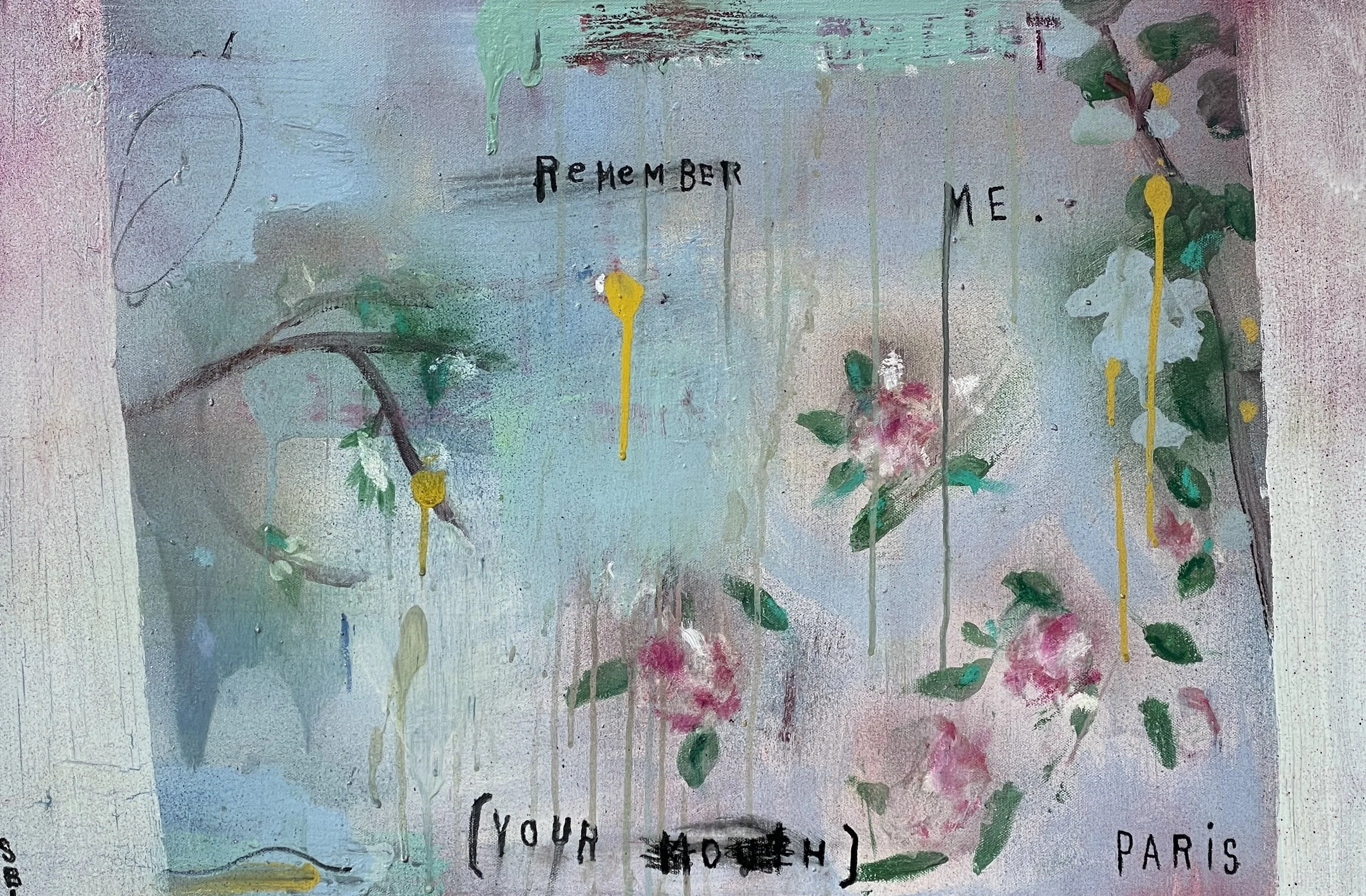  Stephanie Brody-Lederman,  The Open Door , oil, acrylic and oil stick on canvas, 20" x 30", $4,000 