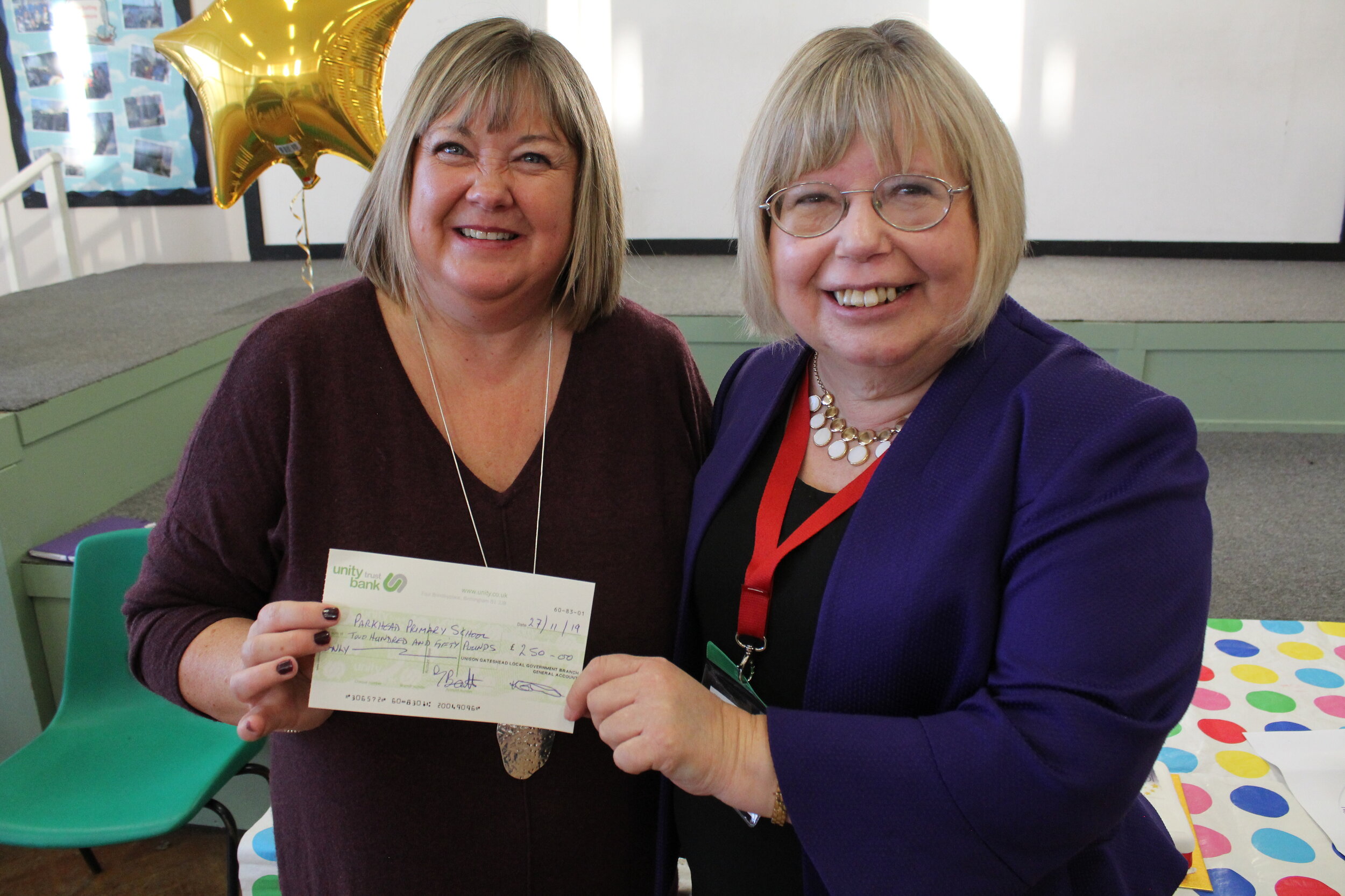 Stars in Our Schools celebration at Parkhead Community Primary School