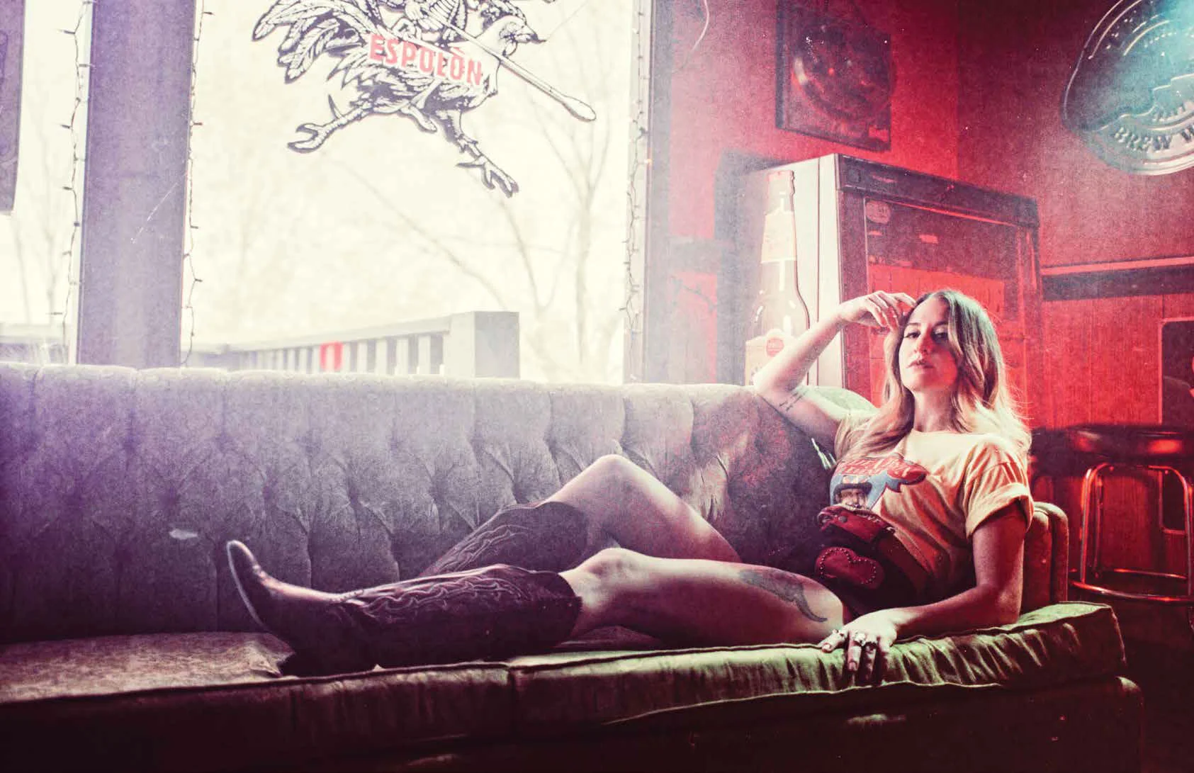 Margo Price East Nashvillian Magazine Photo by Alysse Gafkjen Hair + Makeup by Brittney Head Styling by Stephanie Thorpe
