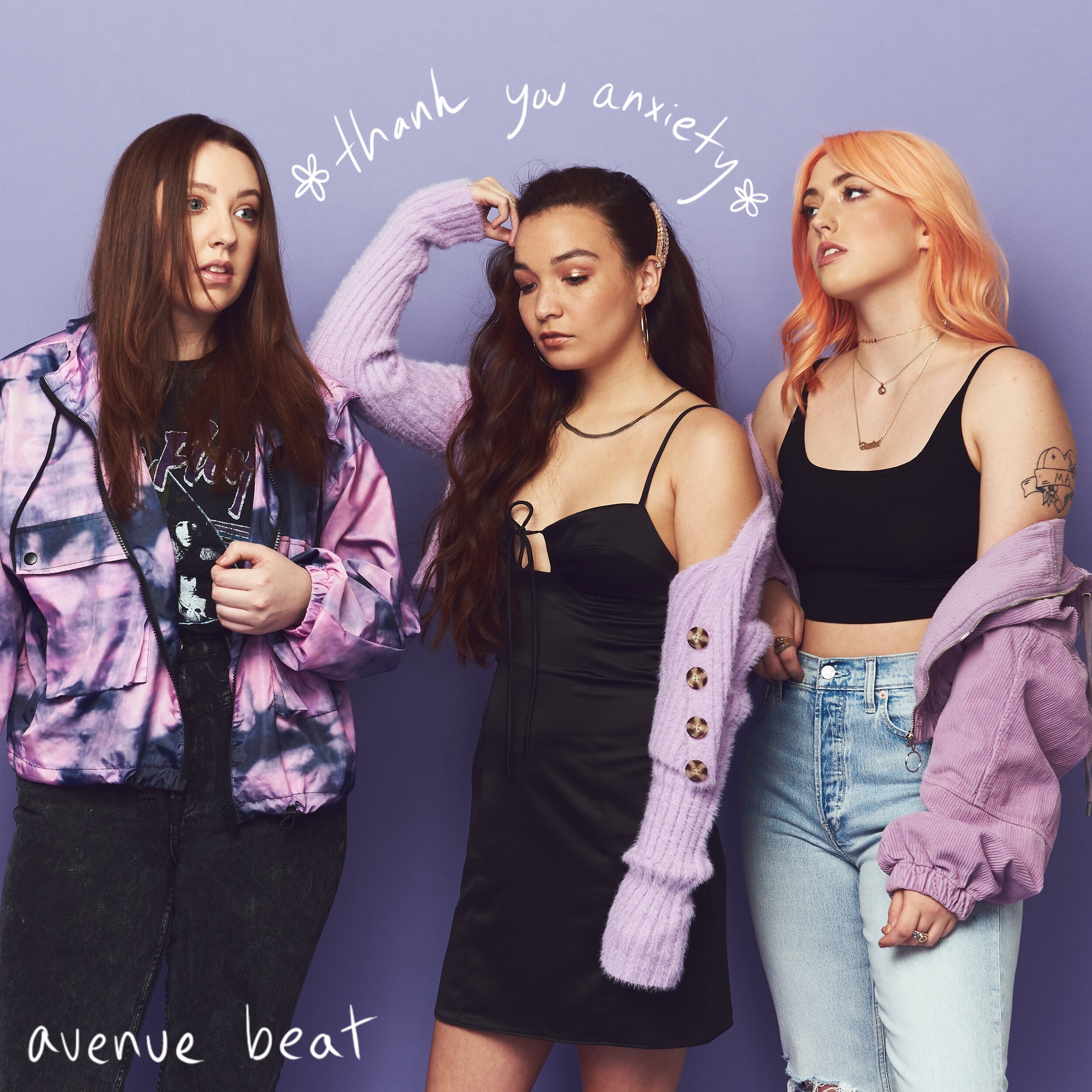 Avenue Beat- “Thank You Anxiety” Single Photo by Delaney Royer Hair + makeup by Brittney Head and Mari Fandl Styled by Amber Lehman
