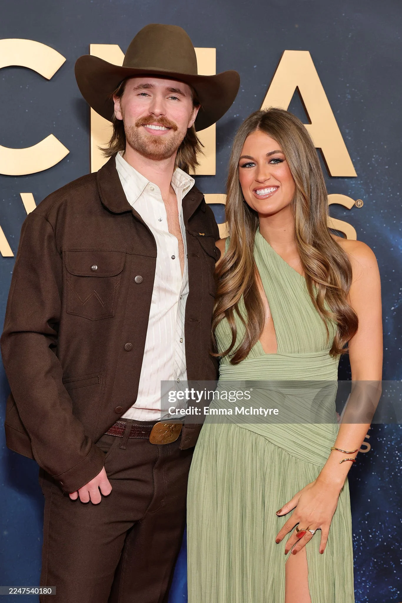  Lauren Watkins 2025 CMA awards  Hair and Makeup by Brittney Head 