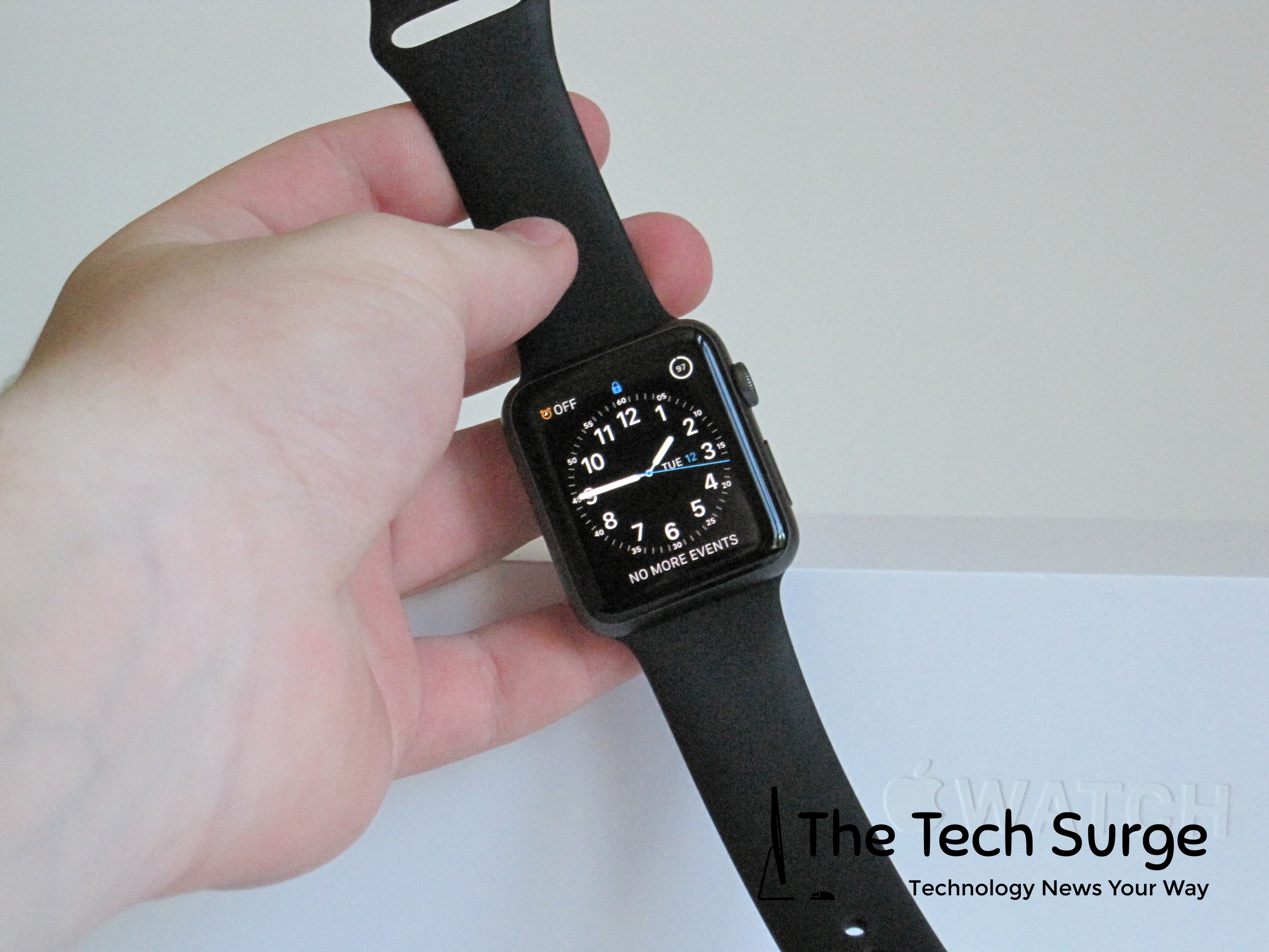 This is just one example of what an Apple Watch face could look like