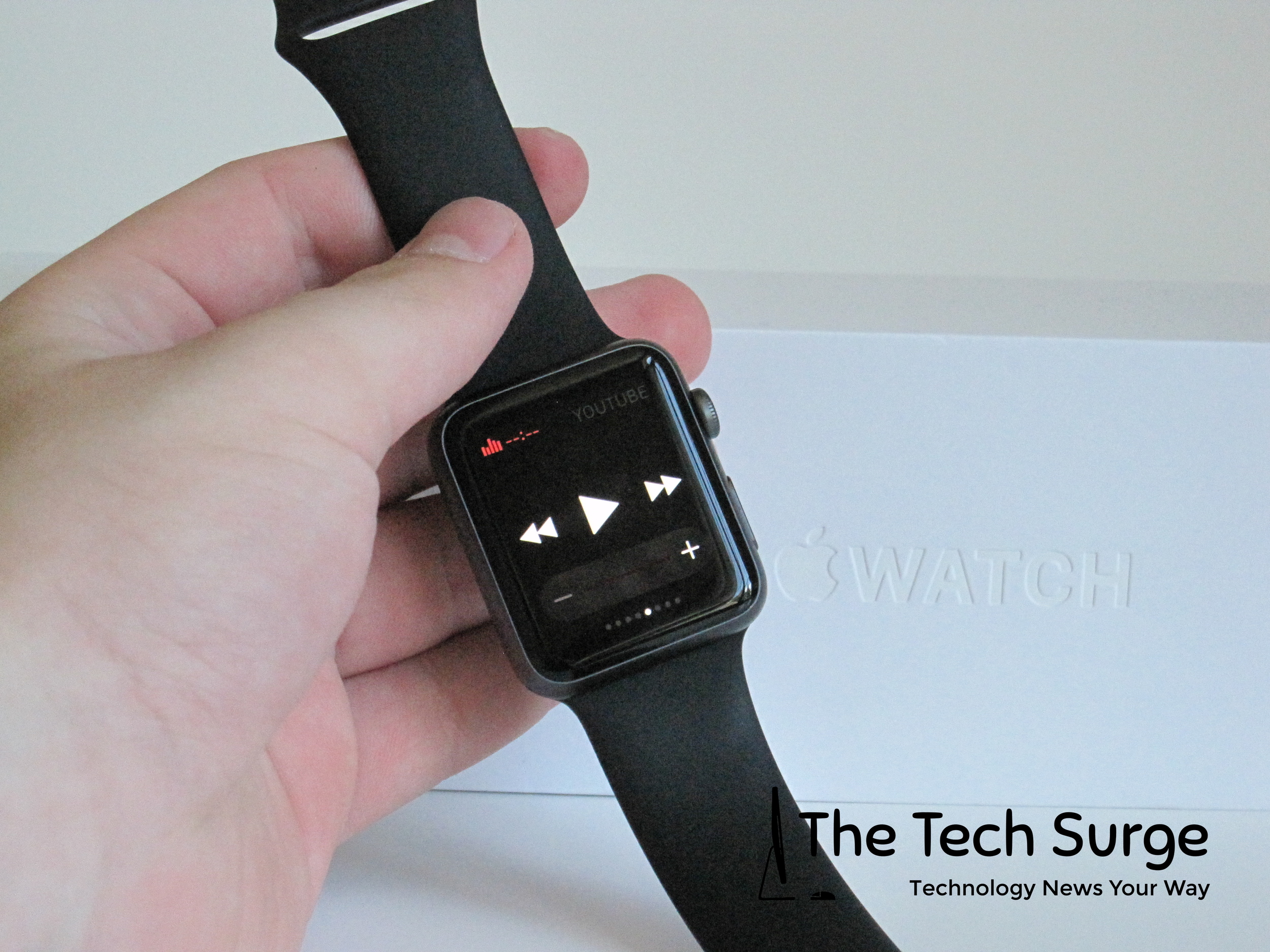 Apple's media control in glances