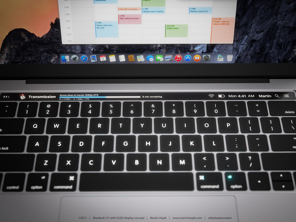 Source: MacBook Pro Render | Martin Hajek | http://www.martinhajek.com/macbook-meets-oled/