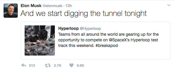 | Source: twitter.com/elonmusk |