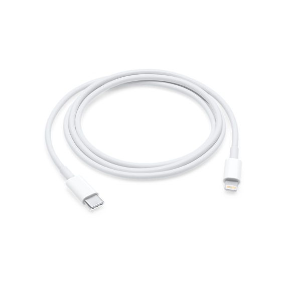 | Source: Apple | The current USB-C to Lightning cable for users of the latest MacBook Pro.