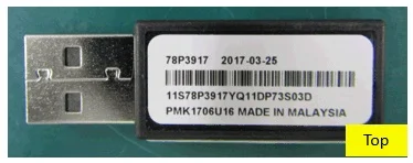 | Source: IBM Support | A view of the infected USB storage device.