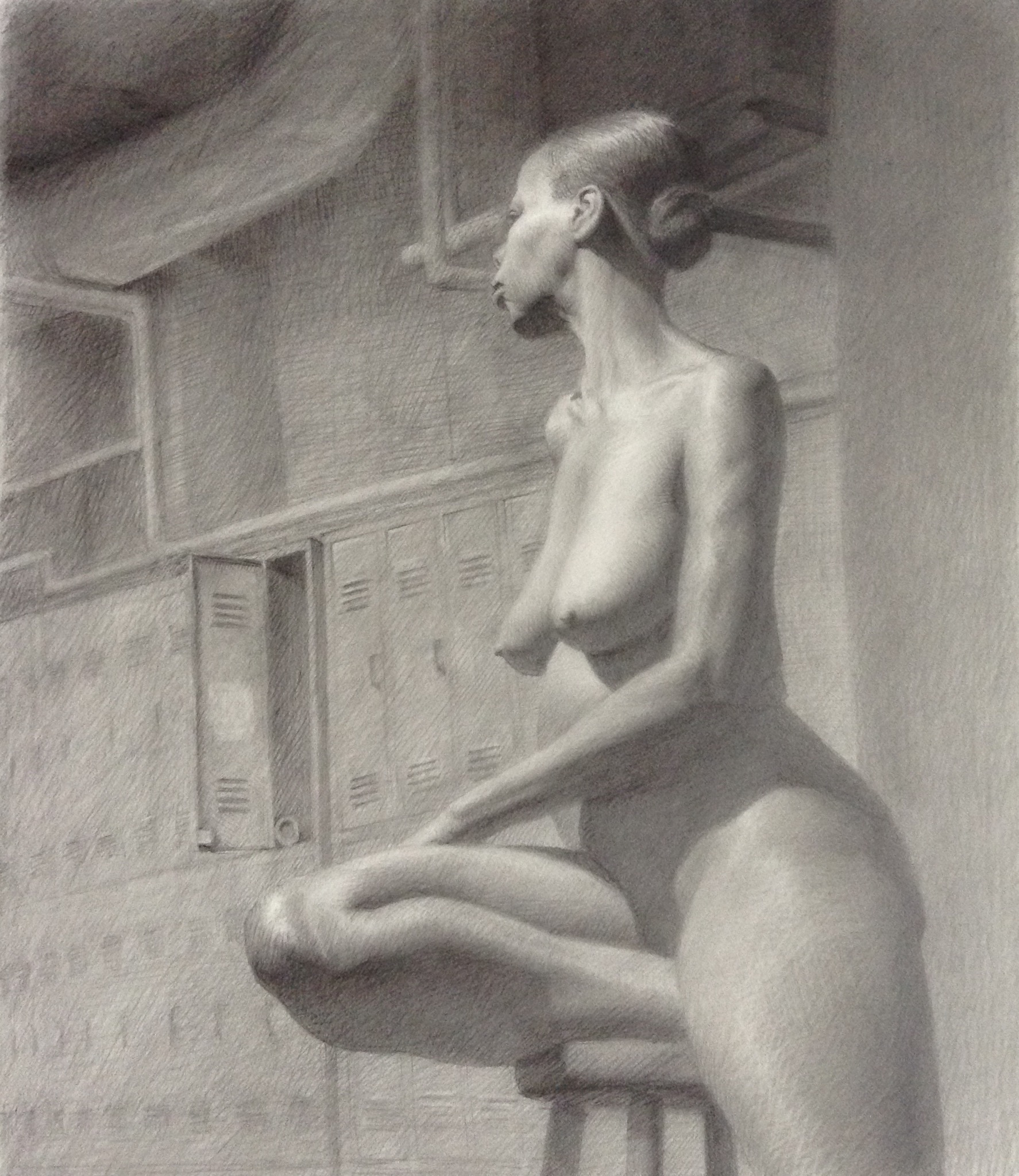 Connie in the Studio