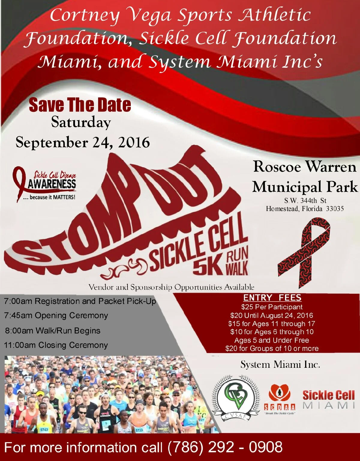 Stomp Out Sickle Cell 5K Run/Walk