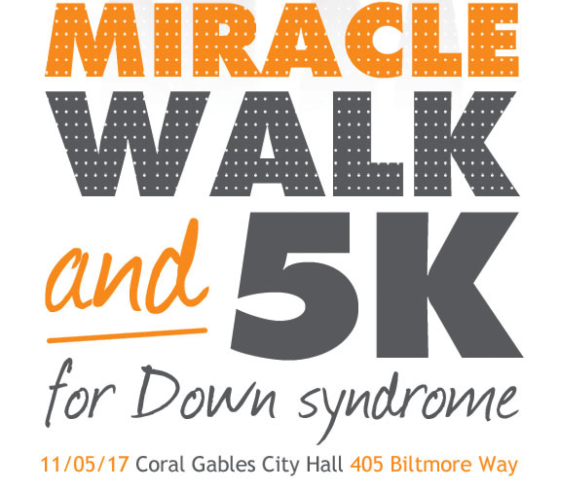 Miracle Walk and 5k Run for Down Syndrome