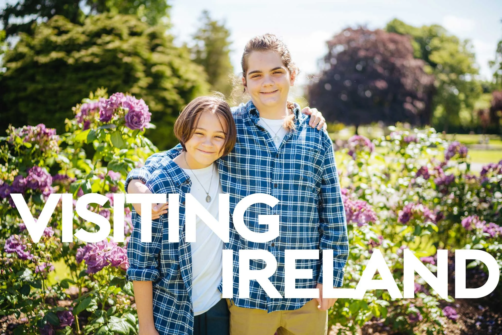 Visiting Ireland - Family Portrait Photo Shoot