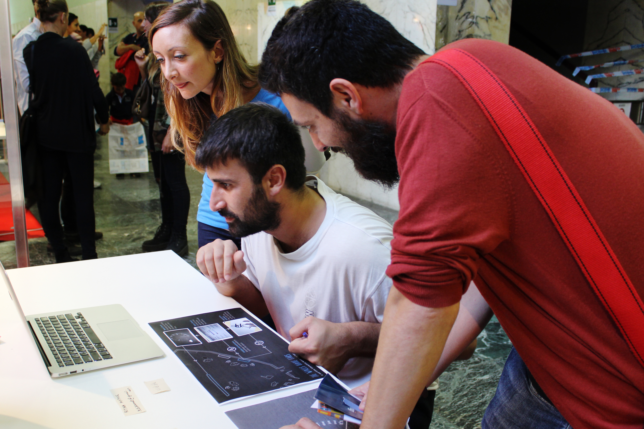 Exhibit at Maker Faire, Rome, 2013