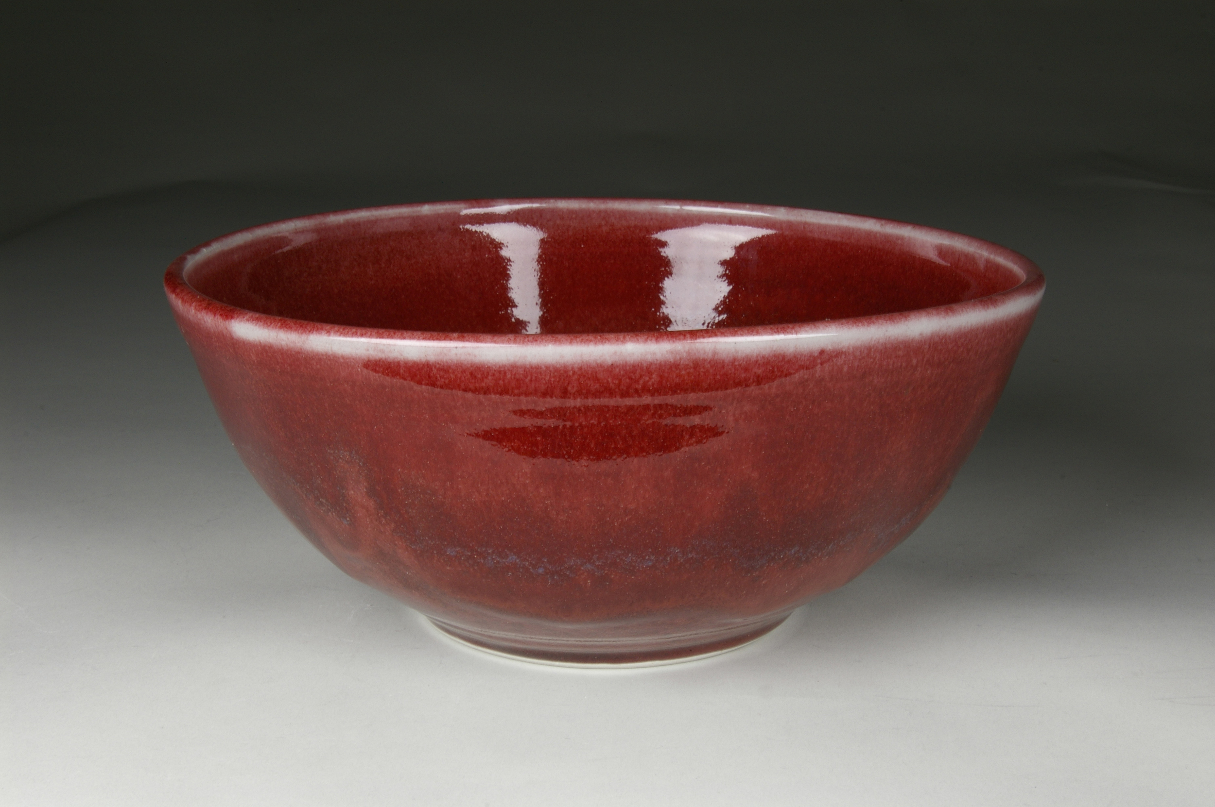 Copper Red Serving Bowl