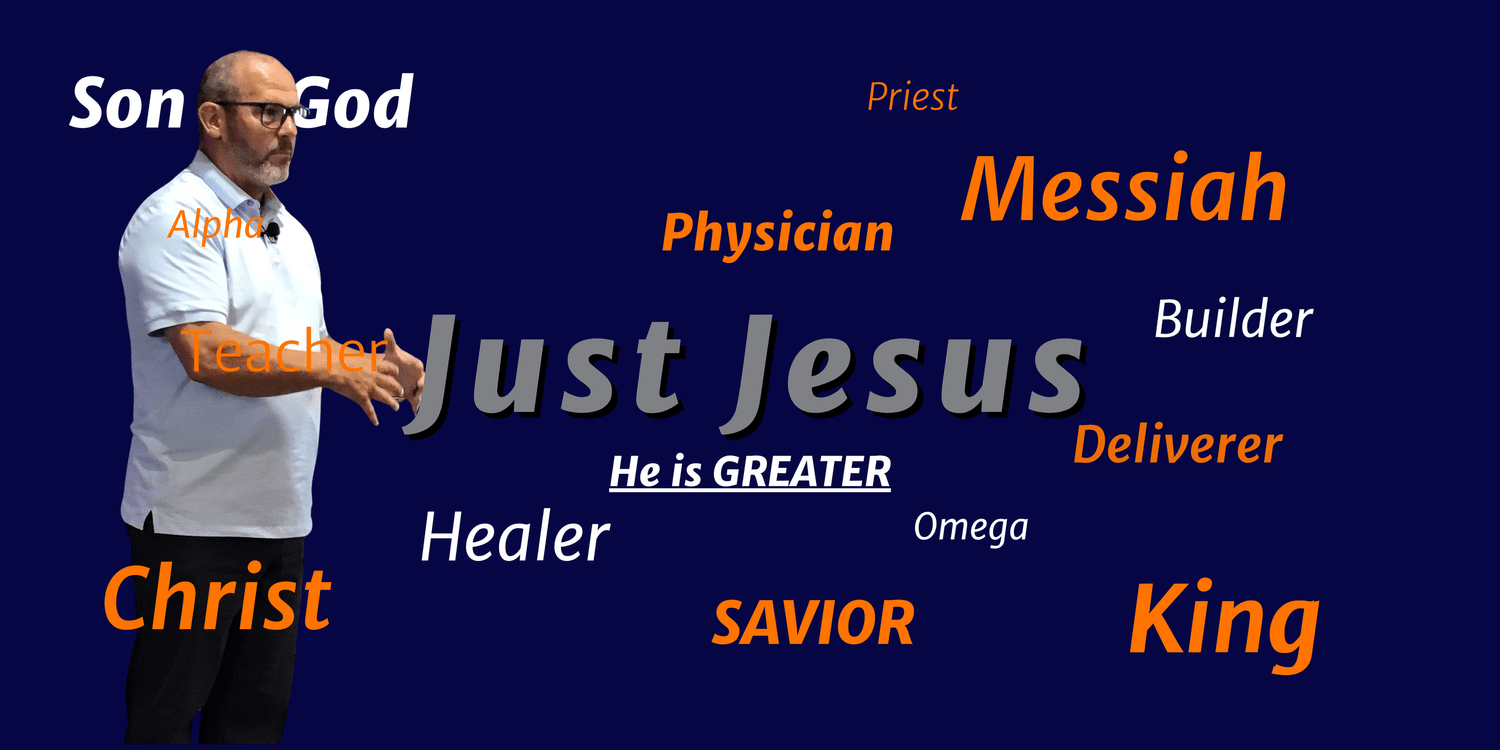 Just Jesus: He Is Greater episode artwork