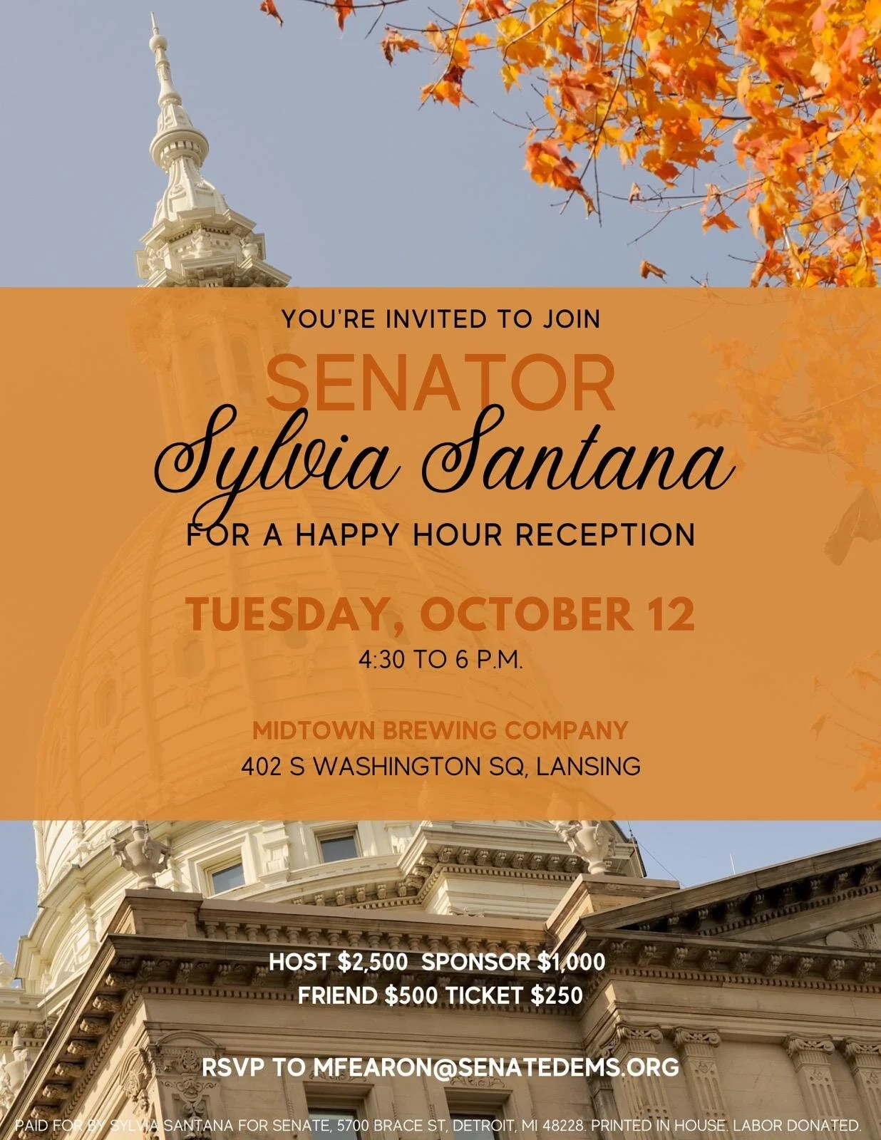 Fall Happy Hour Event