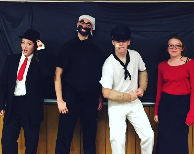 The Gillette Youth Rally Popeye Gang