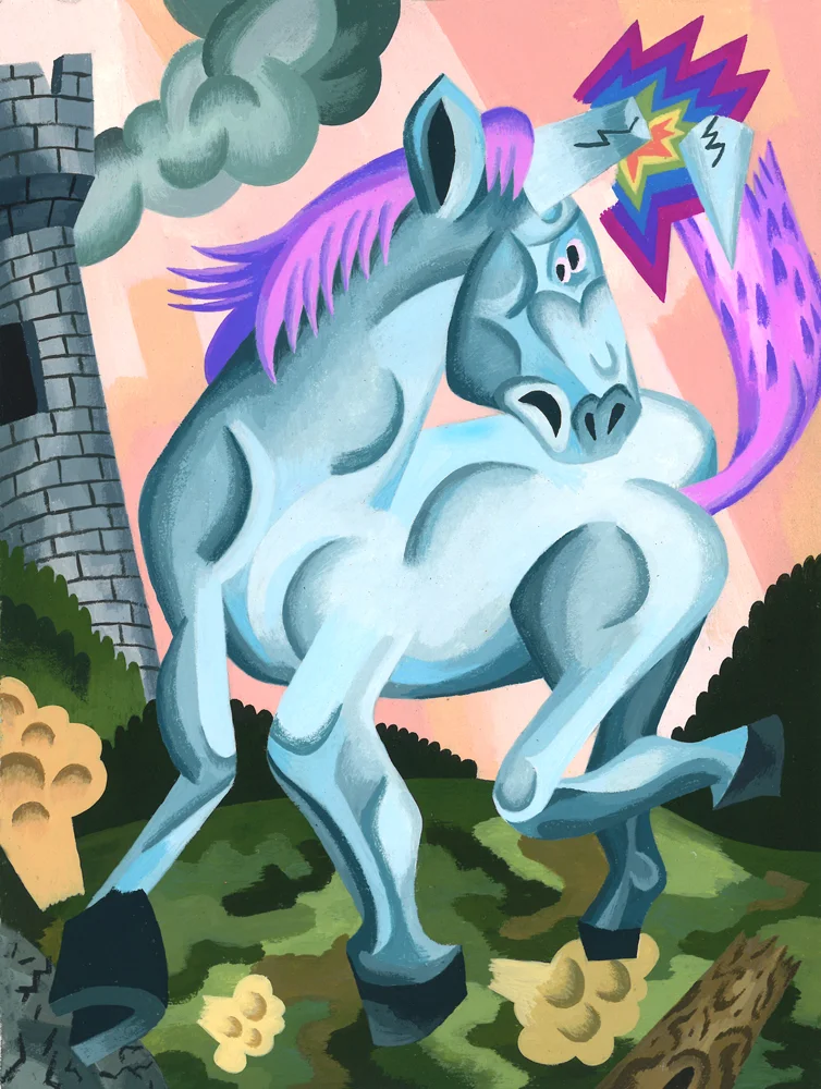 The Life of a Fading Unicorn