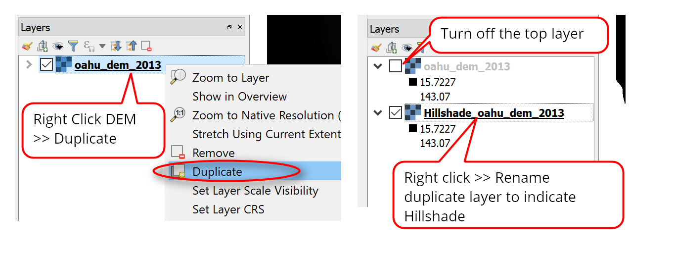 3D DEM Visualization in QGIS 3.0 — open.gis.lab