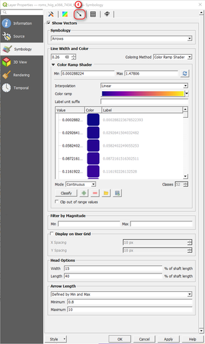 Q Vector Map Wind Vector Mapping and Animation in QGIS — open.gis.lab