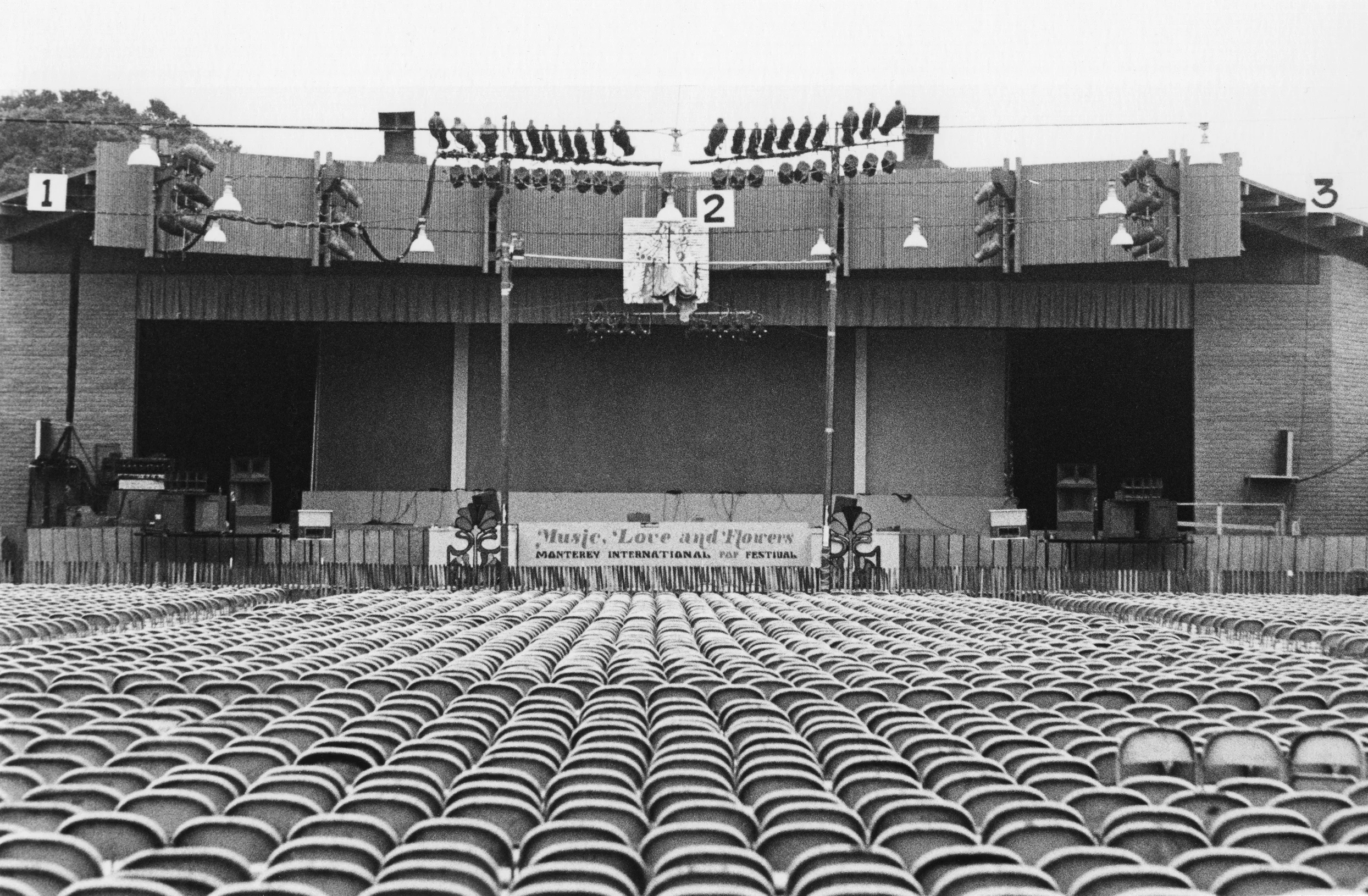 Monterey Pop Empty Stage