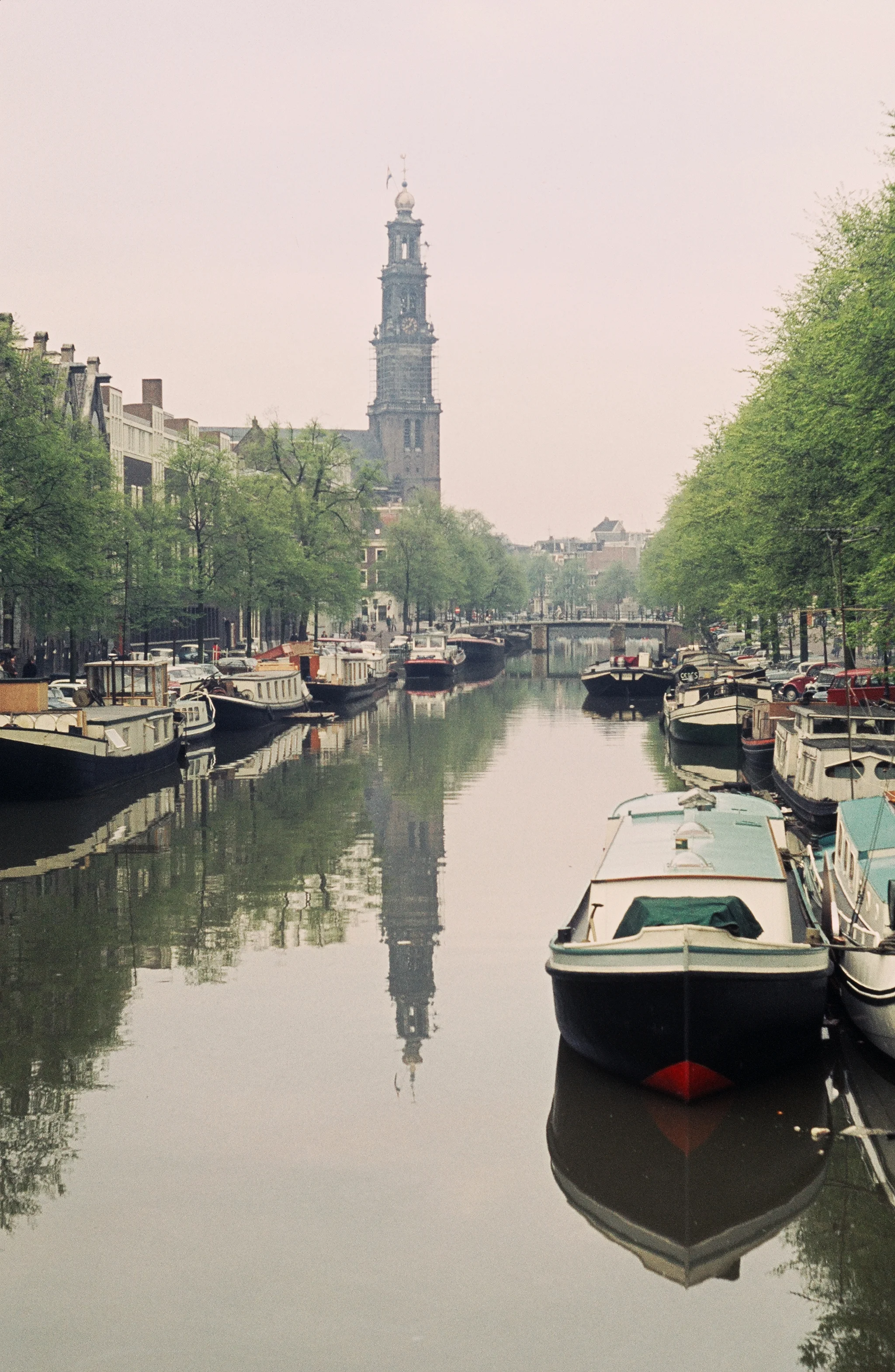 Westertoren Church and Gracht
