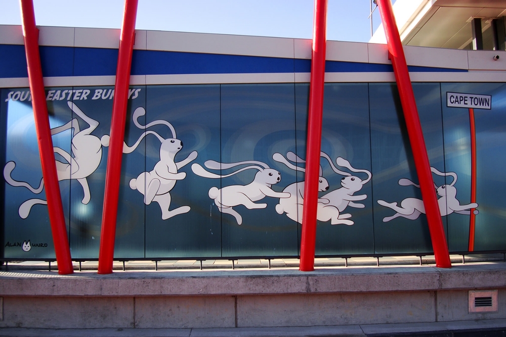 Cape Town's MyCiti: Stations include local artwork