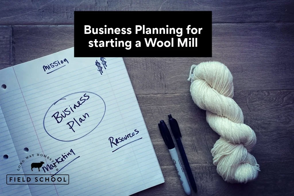 Business Planning for Starting a Wool Mill