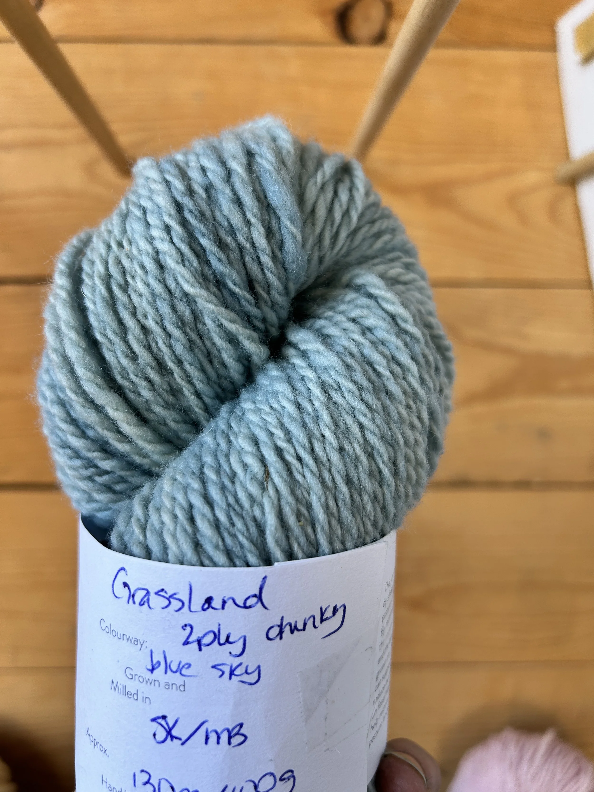 Canadian Wool Yarn — long way homestead