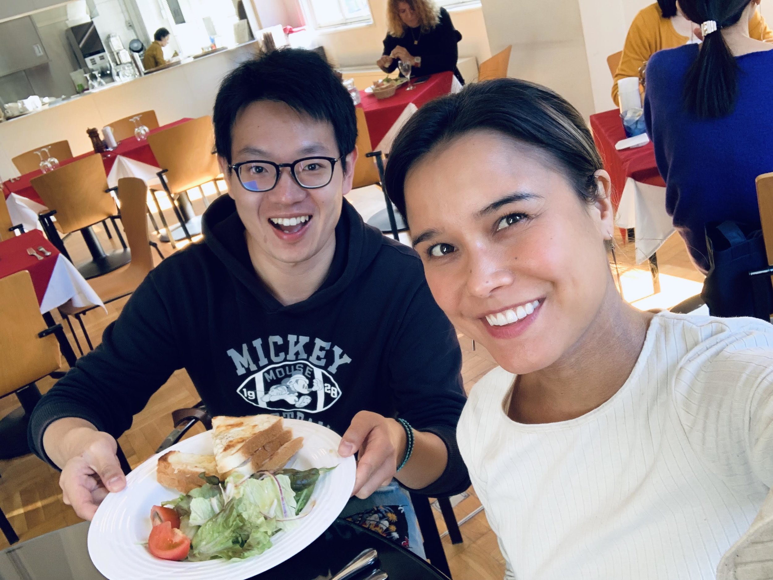 Lunch with a Chinese Student who Studied in Australia.JPG