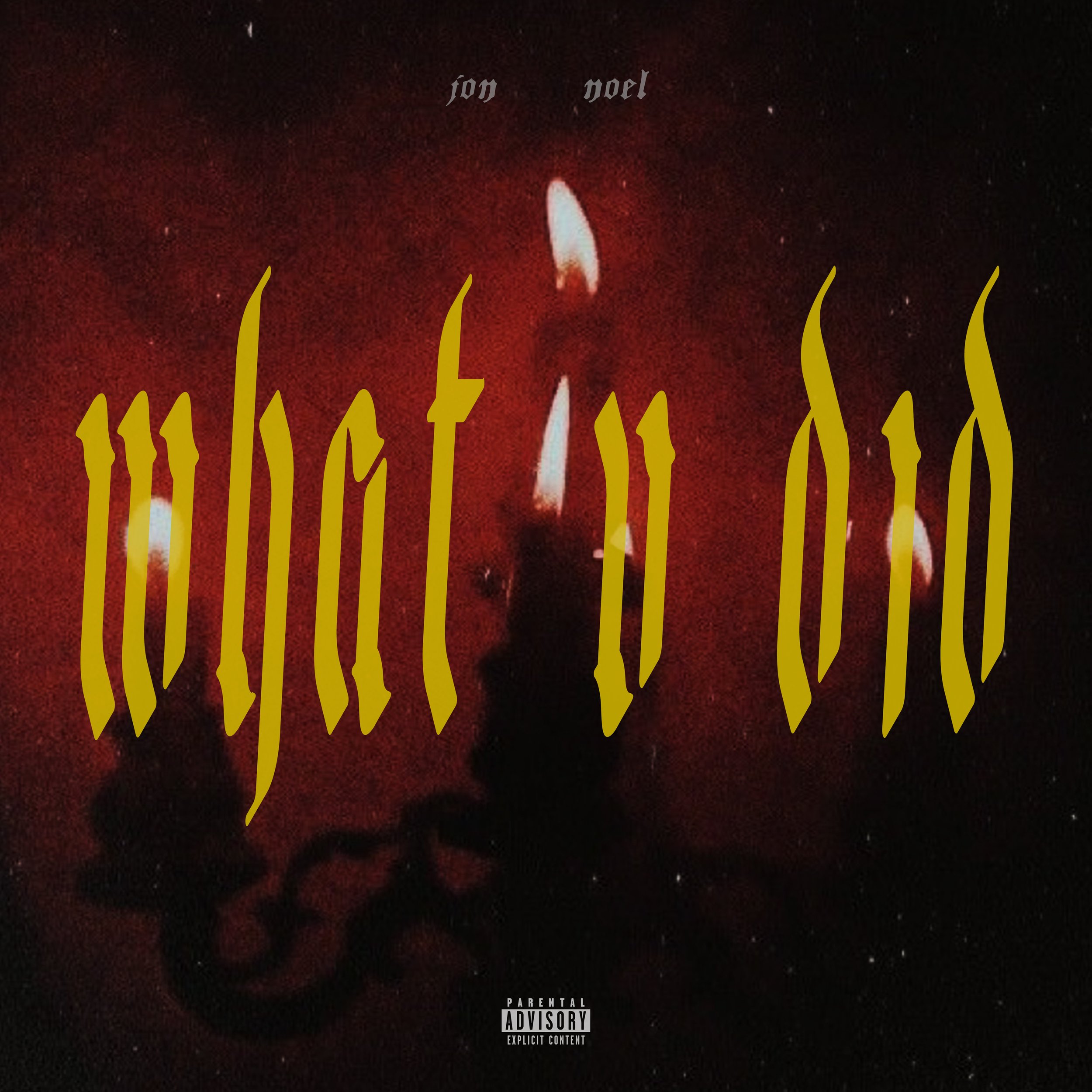 'what u did' - COVER ART DESIGN
