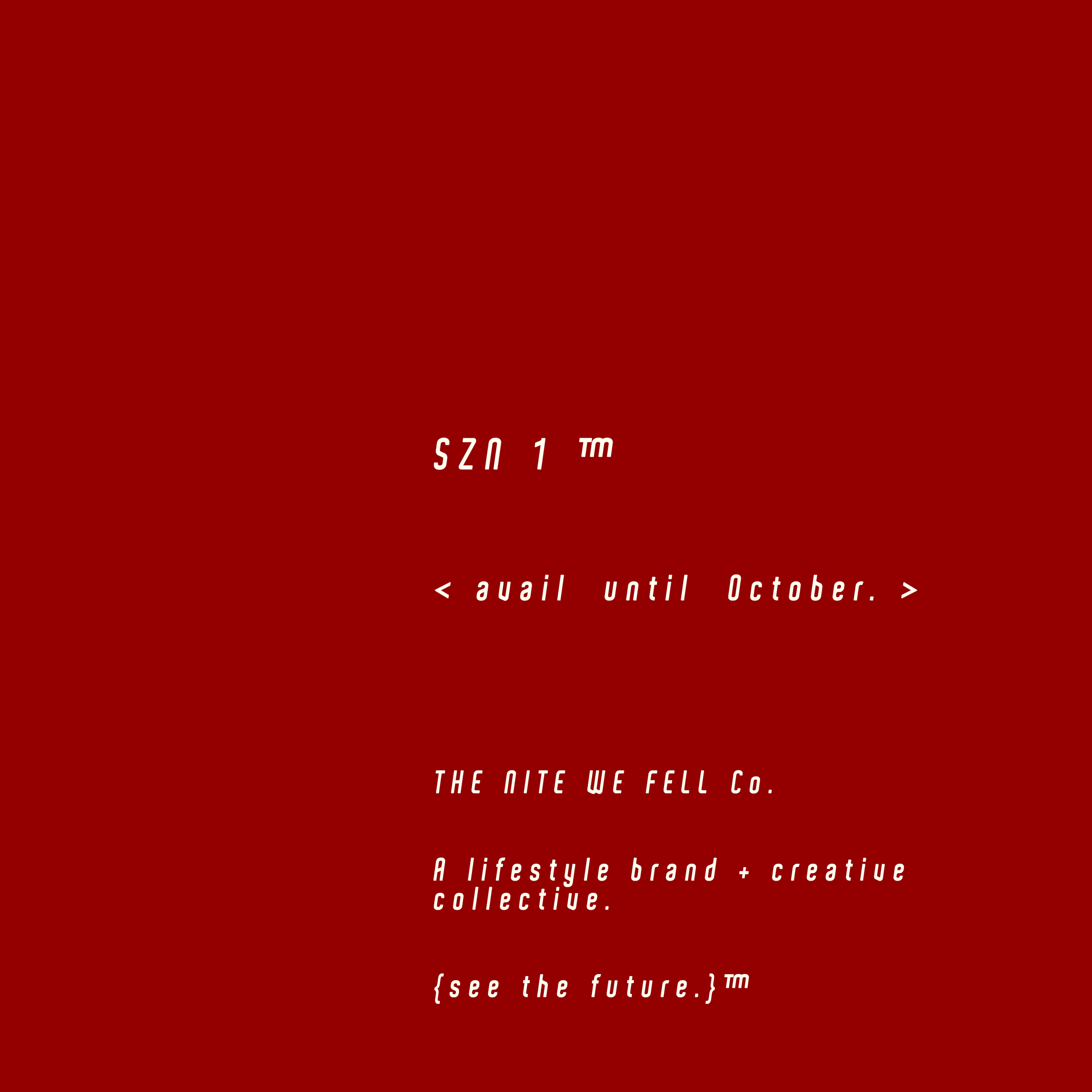 SZN 1 - "seeing red" SOCIAL ALT 