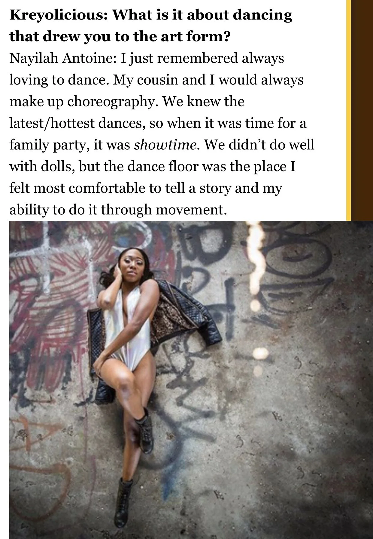 Kreyolicious Interview