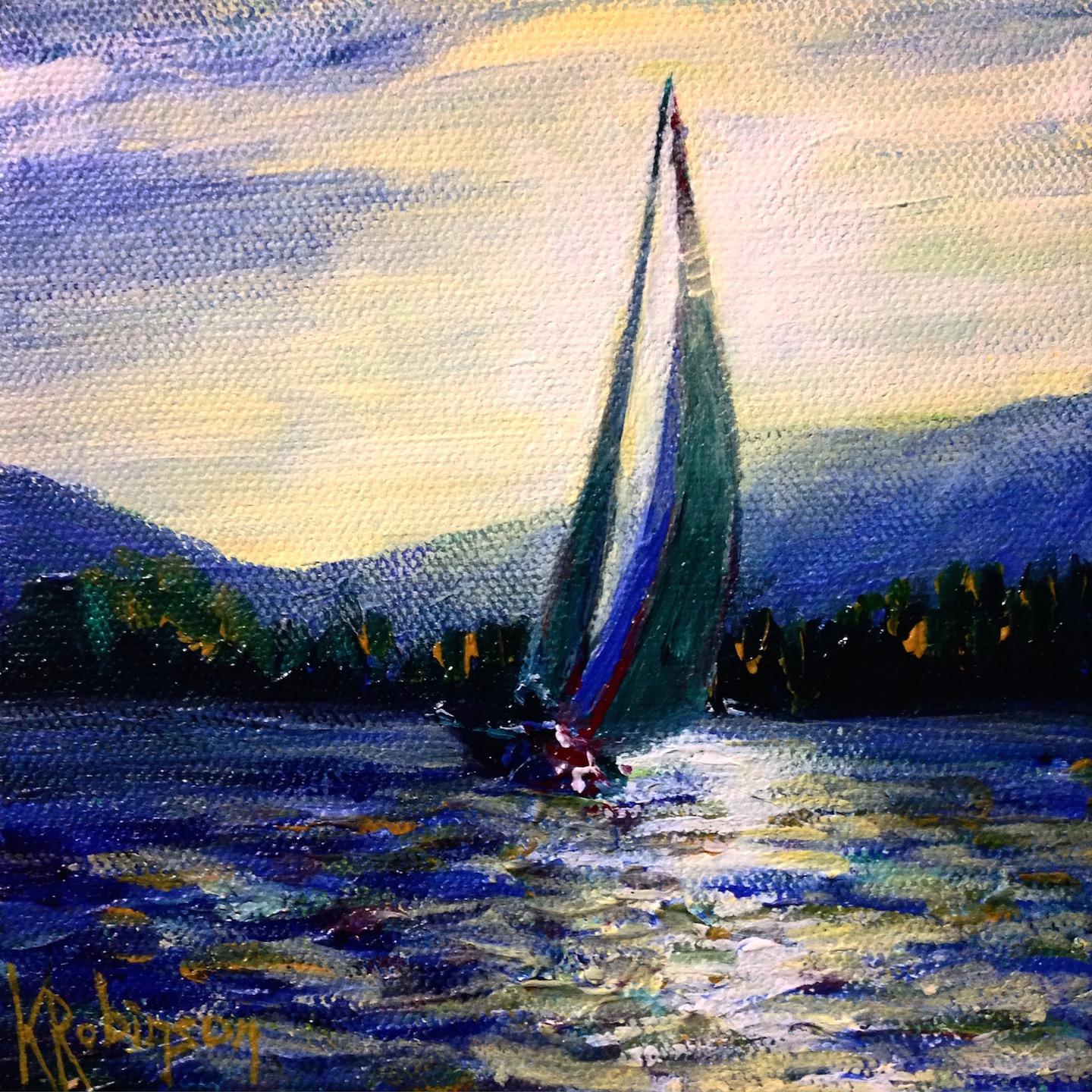 Sailing at Sunset