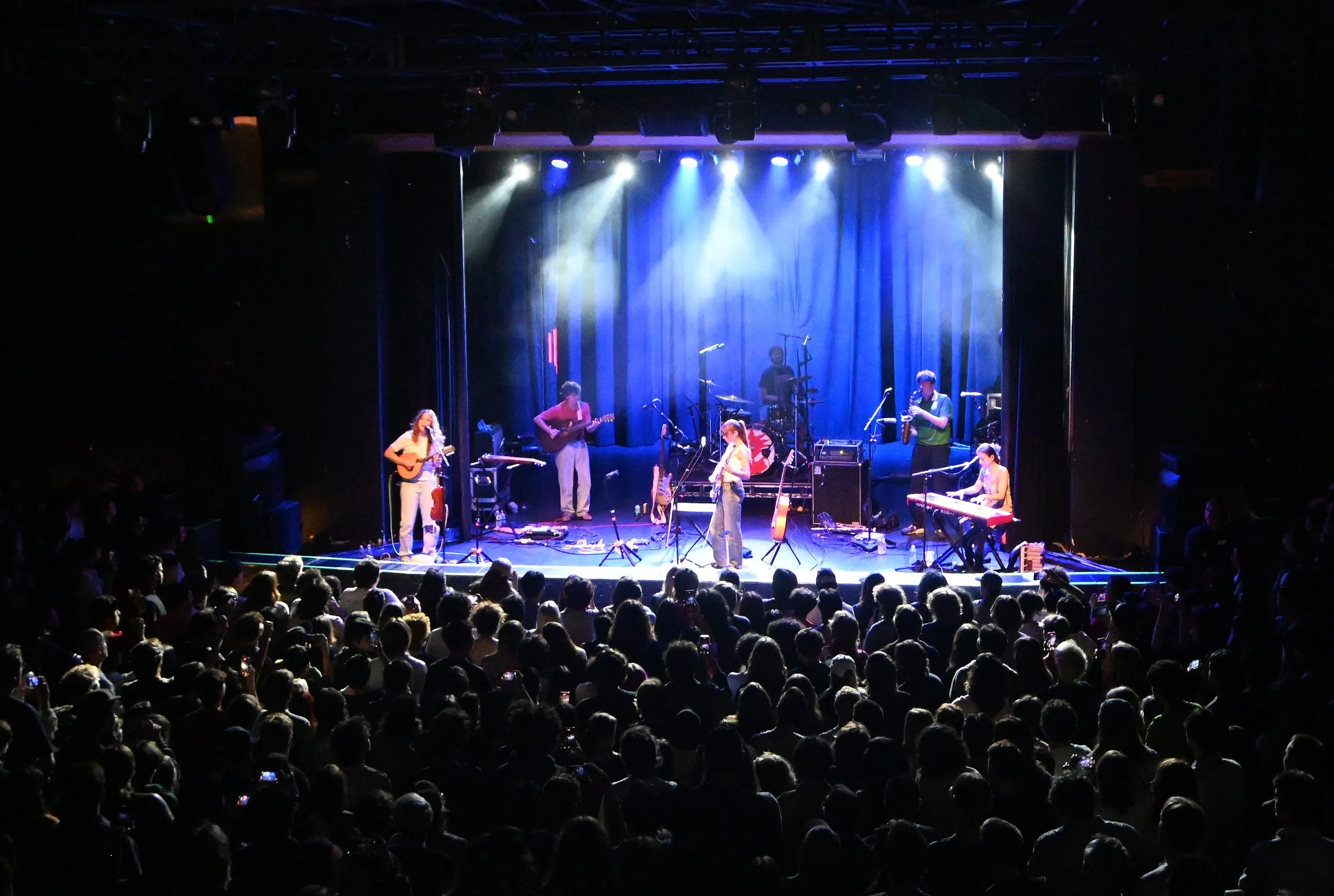 Black Country, New Road live at The Observatory Orange Country during their 'Forever Howlong' tour