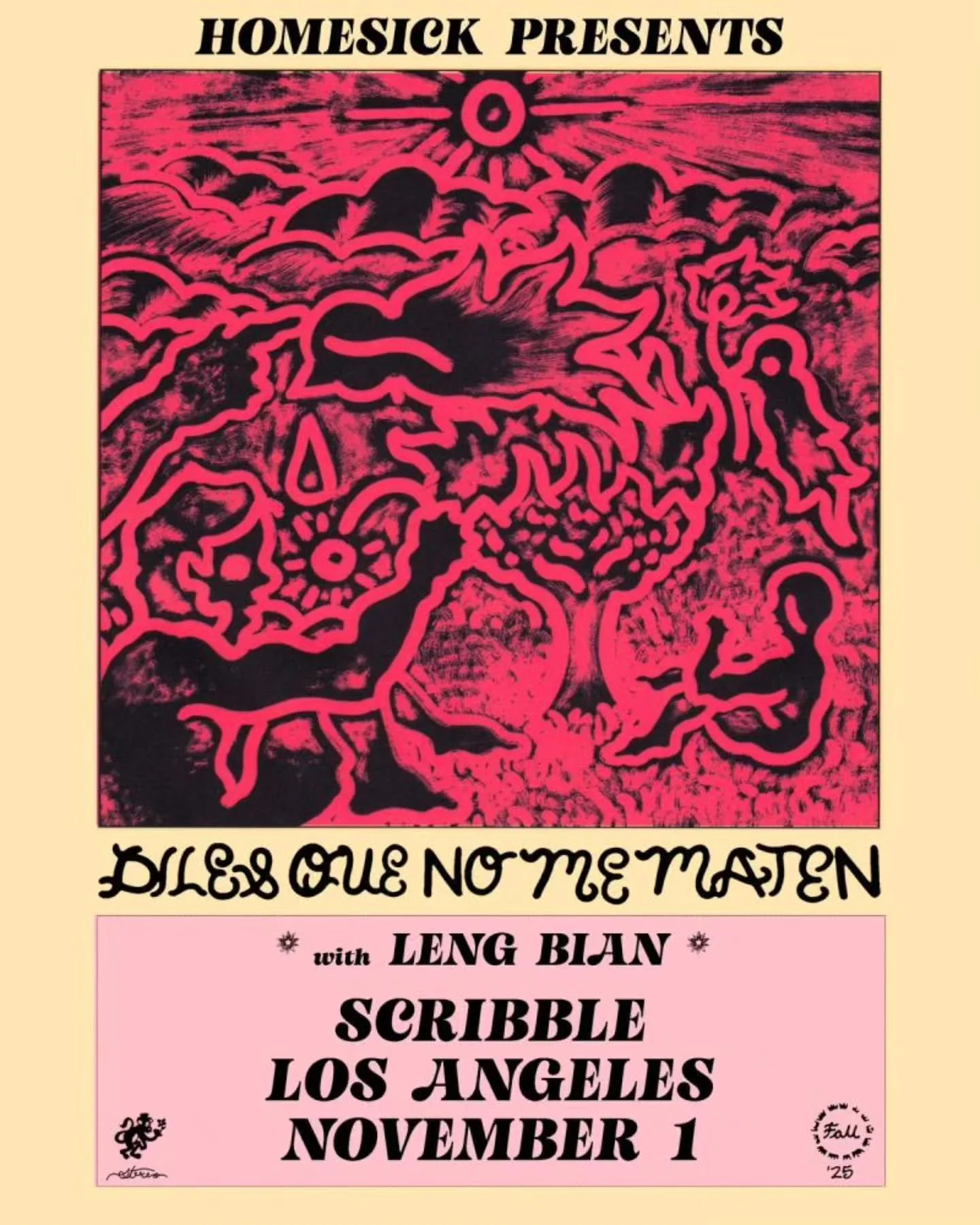 🎟 TICKET GIVEAWAY 🎟 
Enter to win tickets to see CDMX Rock group Diles Que No Me Maten @no_me_maten & Leng Bian @maiden__china live in concert at Scribble @scribble.communty in Los Angeles, Californiam 🎵🙌
Giveaway steps:
1. Follow @soundbit