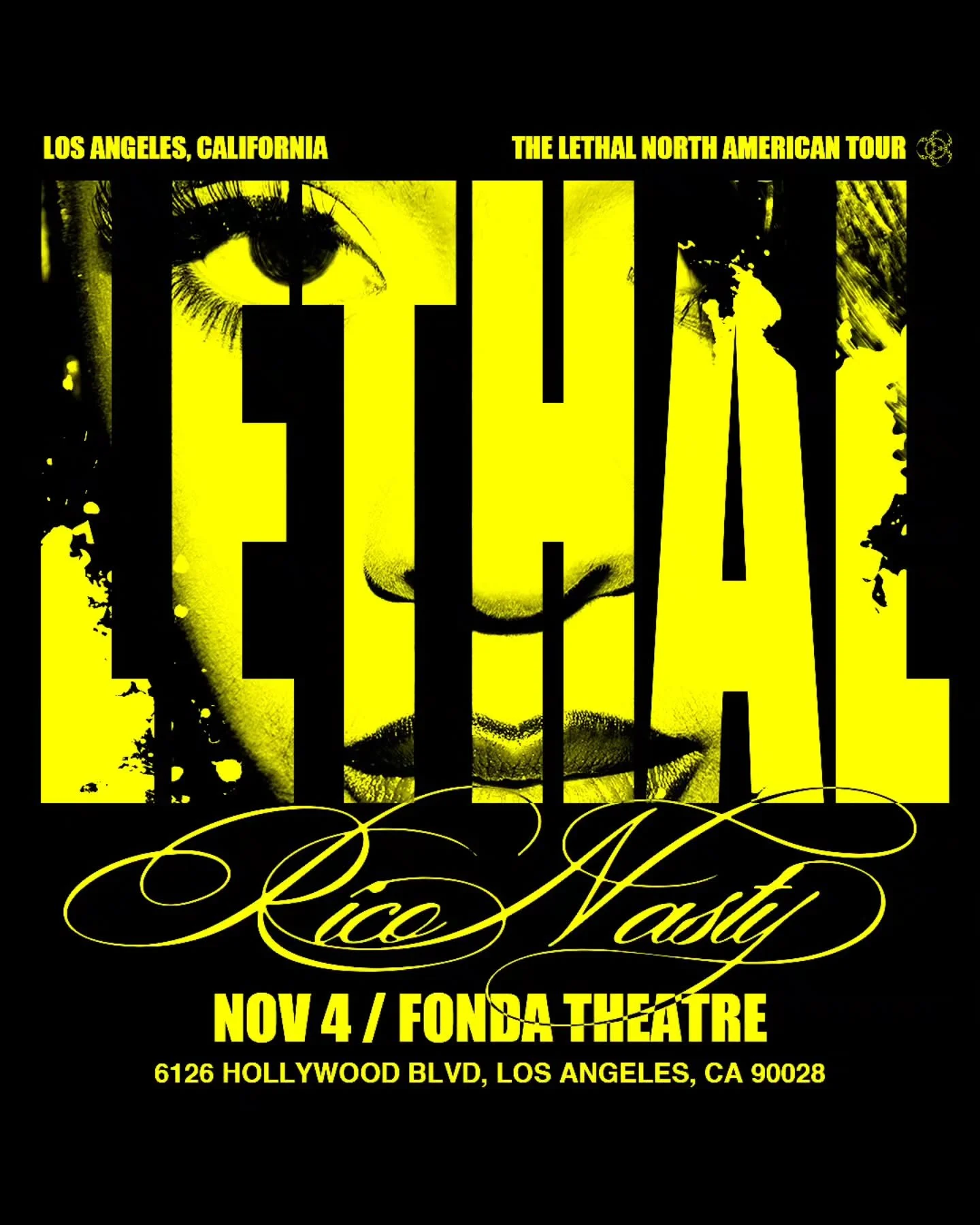 💫 🎟 TICKET GIVEAWAY 🎟 💫
Enter to win tickets to Rico Nasty's @riconasty Lethal North American Tour live in concert at the Fonda Theatre @fondatheatre on Tuesday, November 4th 🎃 
Giveaway steps:
1. Follow @soundbitemagazine & @fondatheatre