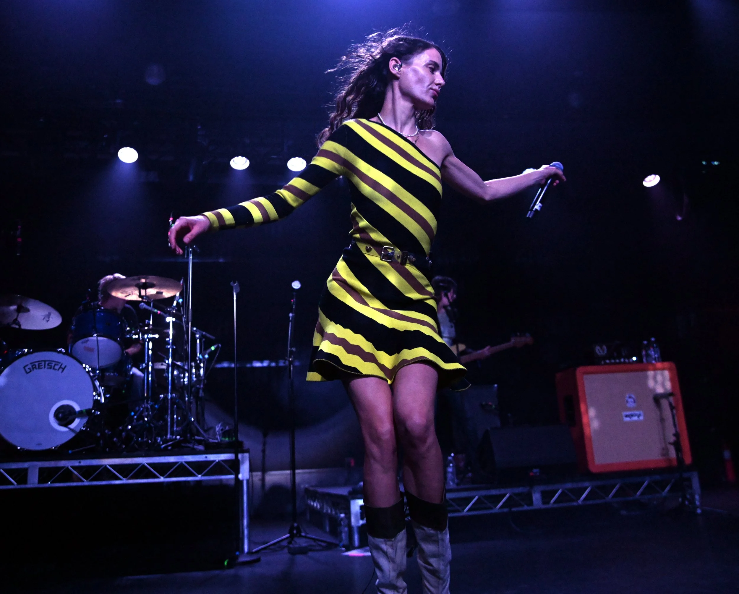 London's Bar Italia live performance at the Bellwether in Los Angeles