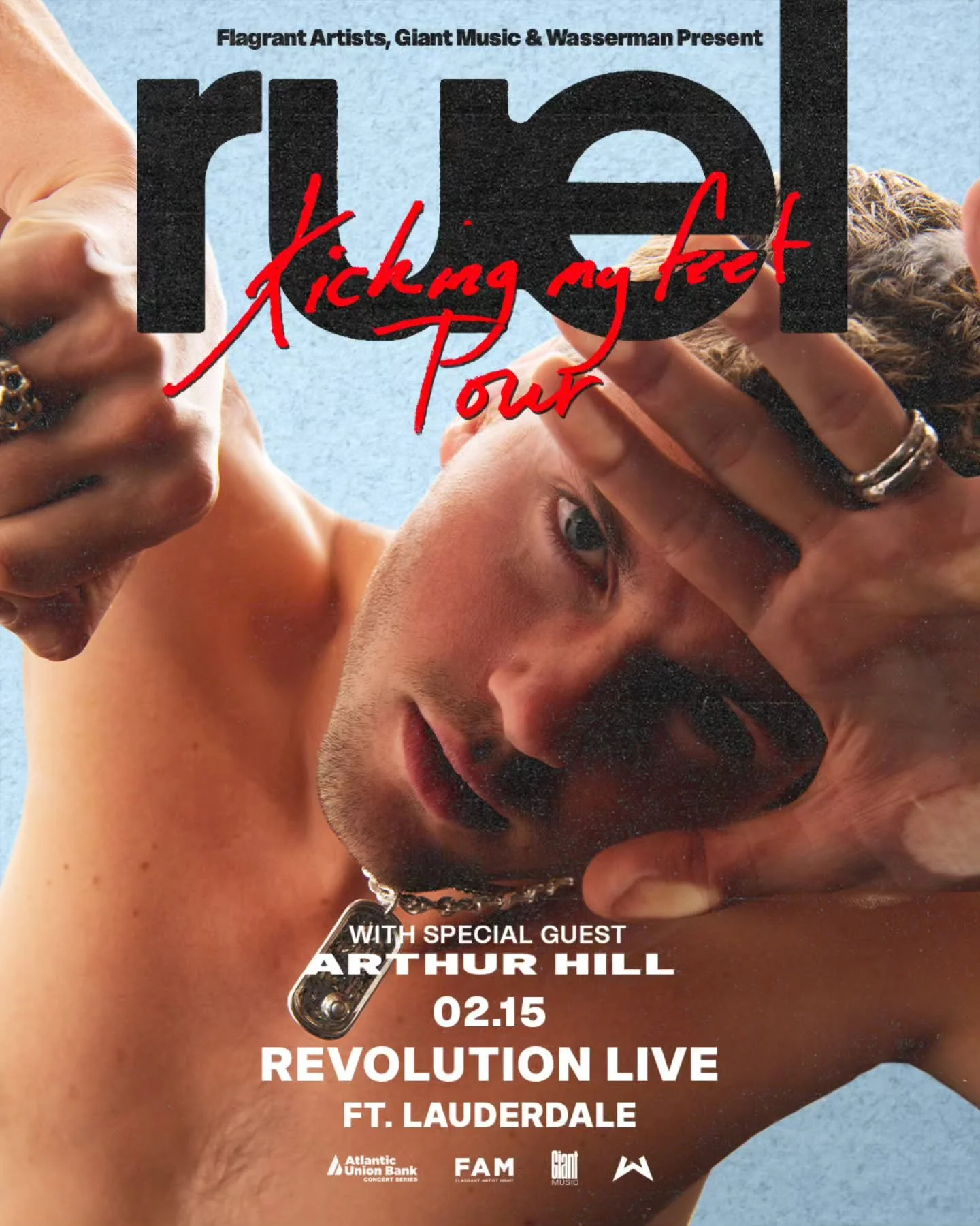 🎟 TICKET GIVEAWAY 🎟 

Enter to win tickets to Ruel &amp; Arthur Hill live in concert on Sunday, February 15th at Revolution Live @revolutionlive in Fort Lauderdale, Florida. 🎵

Giveaway steps:
1. Follow @soundbitemagazine &amp; @revolutionlive 📲 