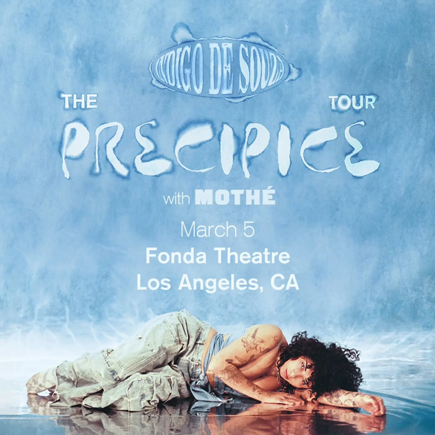 🎶 🎟 TICKET GIVEAWAY 🎟 🎶

Enter to win tickets to Indigo de Souza &amp; Moth&eacute; live in concert at the Fonda Theatre @fondatheatre in Los Angeles, California on Thursday, March 5th. 🎶

Giveaway steps:
1. Follow @soundbitemagazine &amp; @fond