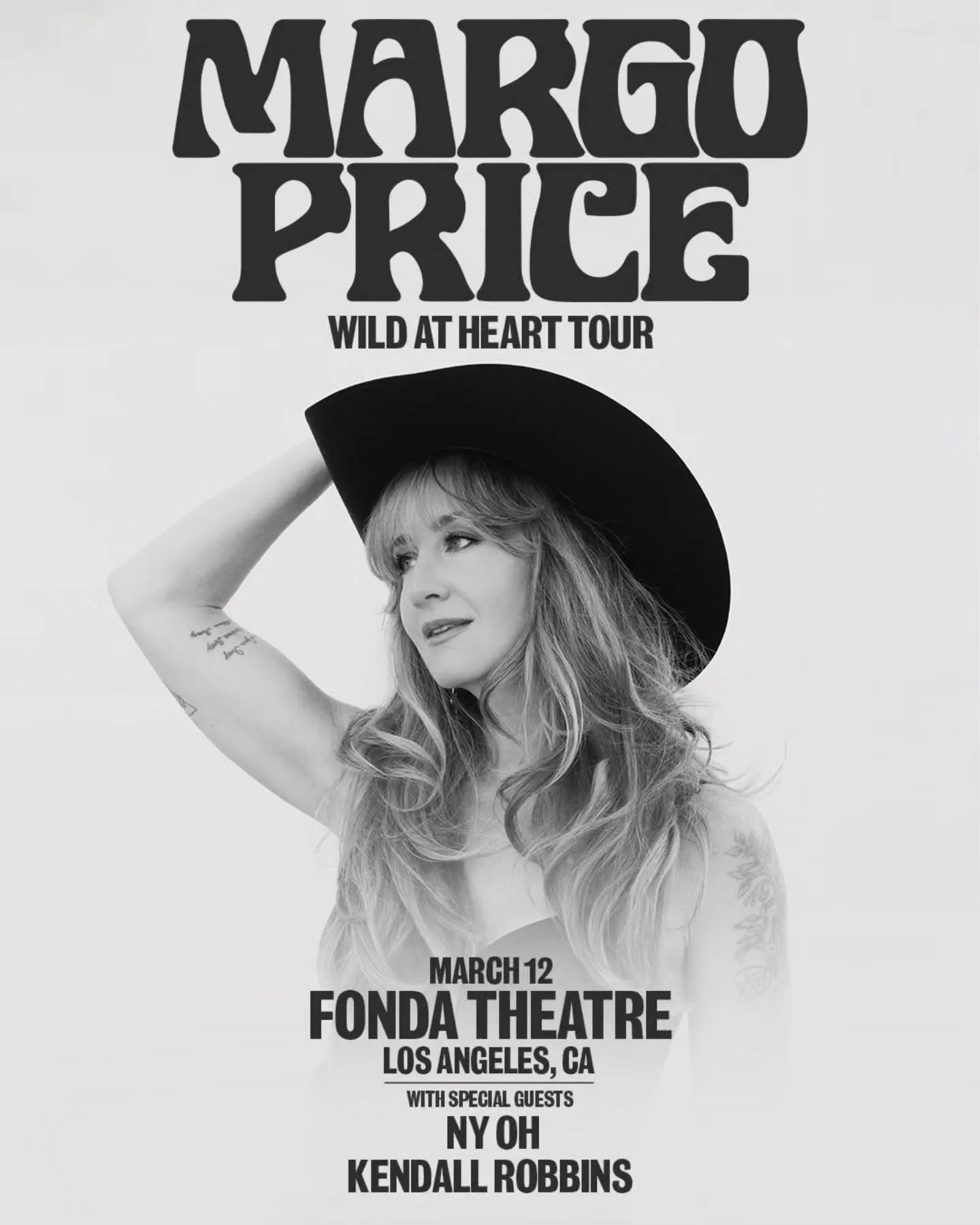 🎶 🎟 TICKET GIVEAWAY 🎟 🎶

Enter to win tickets to Margo Price, NY OH, &amp; Kendall Robbins live in concert at the Fonda Theatre @fondatheatre in Los Angeles, California on Thursday, March 12th. 🎶

Giveaway steps:
1. Follow @soundbitemagazine &am
