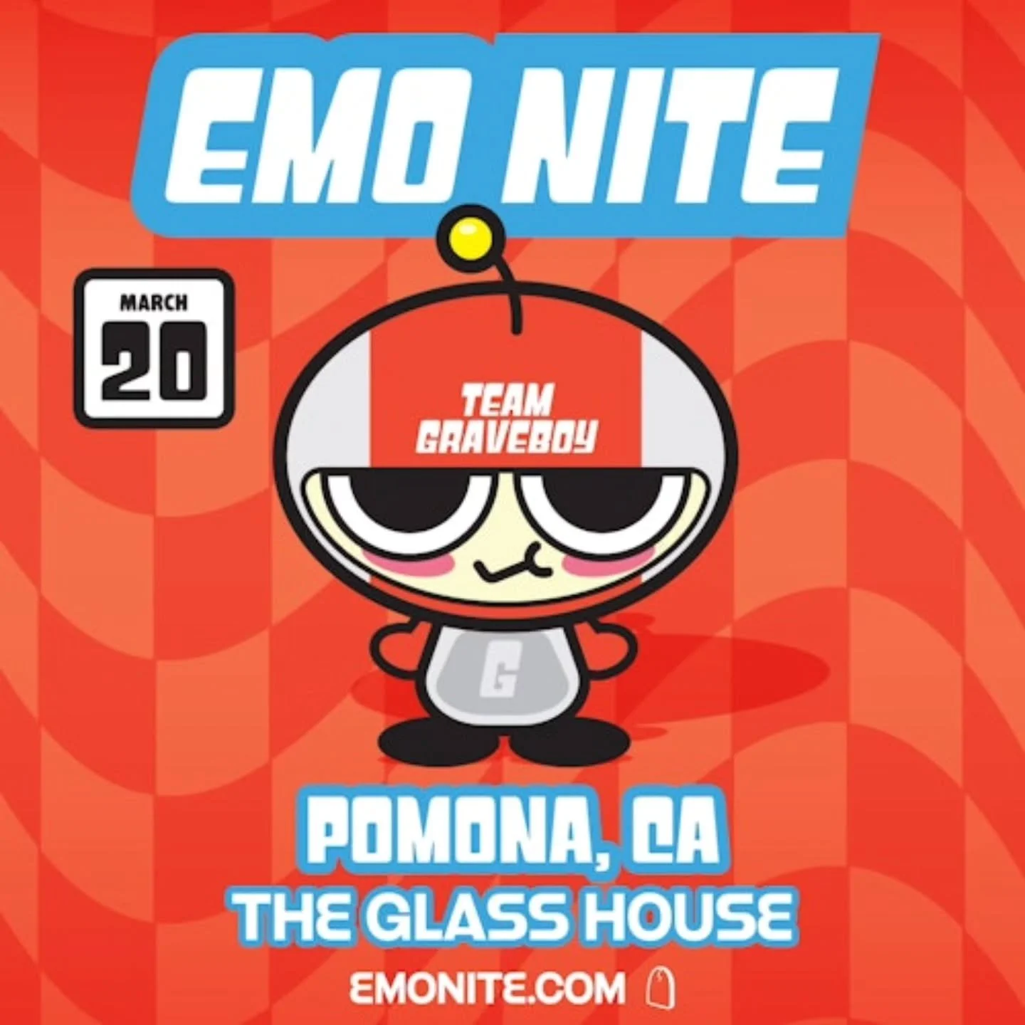 🎵 🎟 TICKET GIVEAWAY 🎟 🎵

Enter to win tickets to EMO NITE at the Glass House Pomona @theglasshousepomona on Friday, March 20th. 🎶

Giveaway steps:
1. Follow @soundbitemagazine &amp; @theglasshousepomona 📲 
2. Reshare this post in your story &am