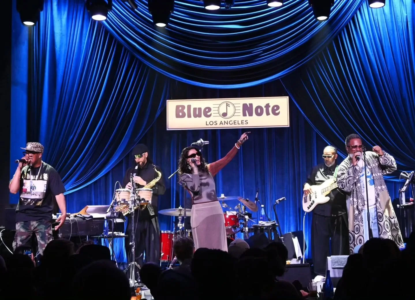 Digable Planets bring back the 'Rebirth of the Slick' at Blue Note LA 🎵

Hip Hop group Digable Planets @planetsdigable performed at the Blue Note @bluenotelosangeles in Los Angeles, California on March 25th as part of the group&rsquo;s &lsquo;Blowou